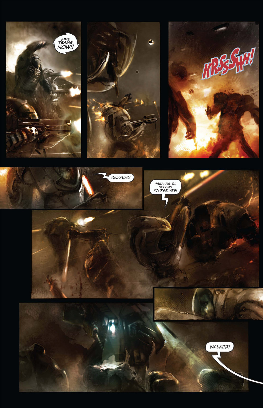Read online Shrapnel: Aristeia Rising comic -  Issue #1 - 9
