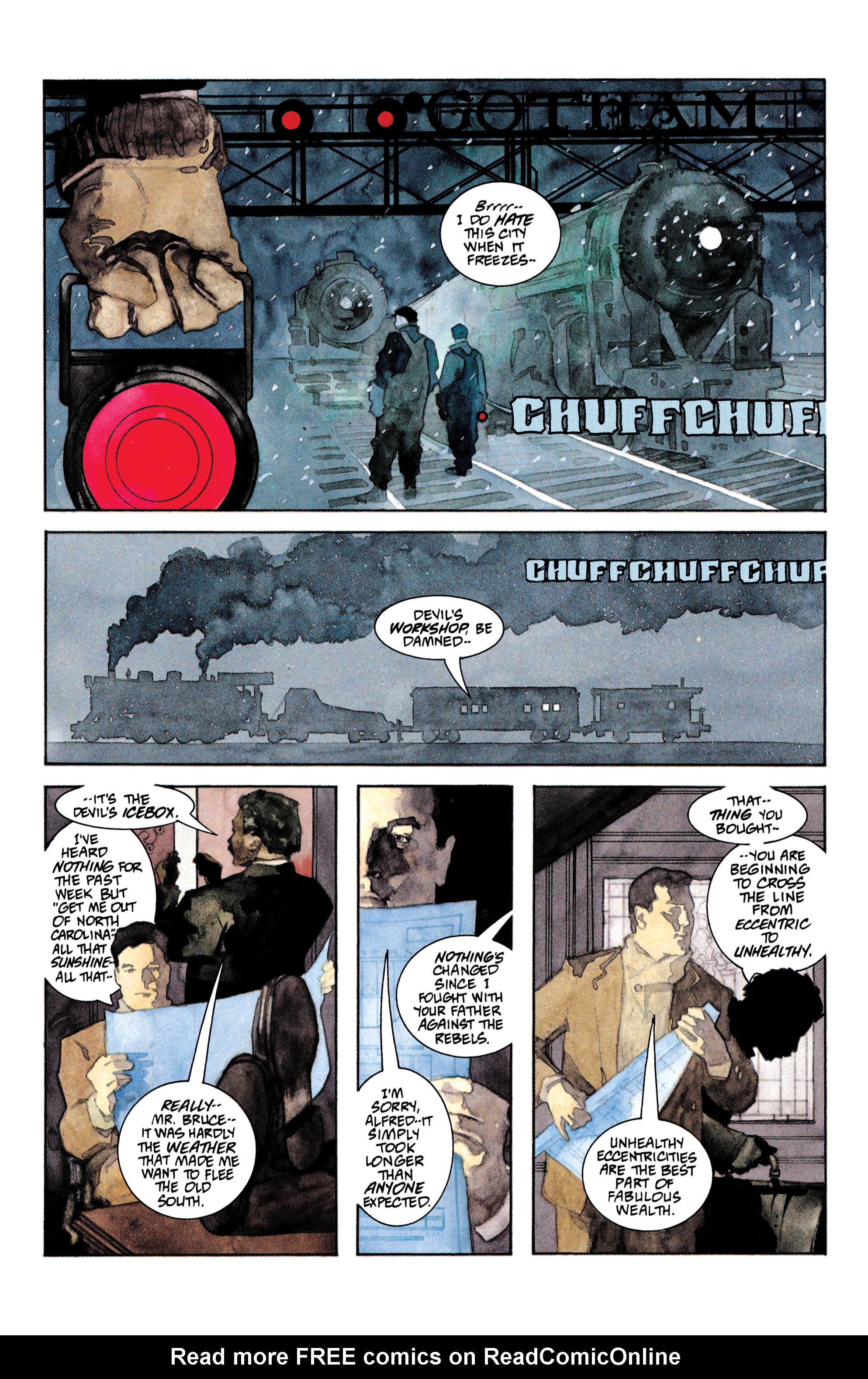 Read online Batman/Houdini: The Devil's Workshop comic -  Issue # Full - 7