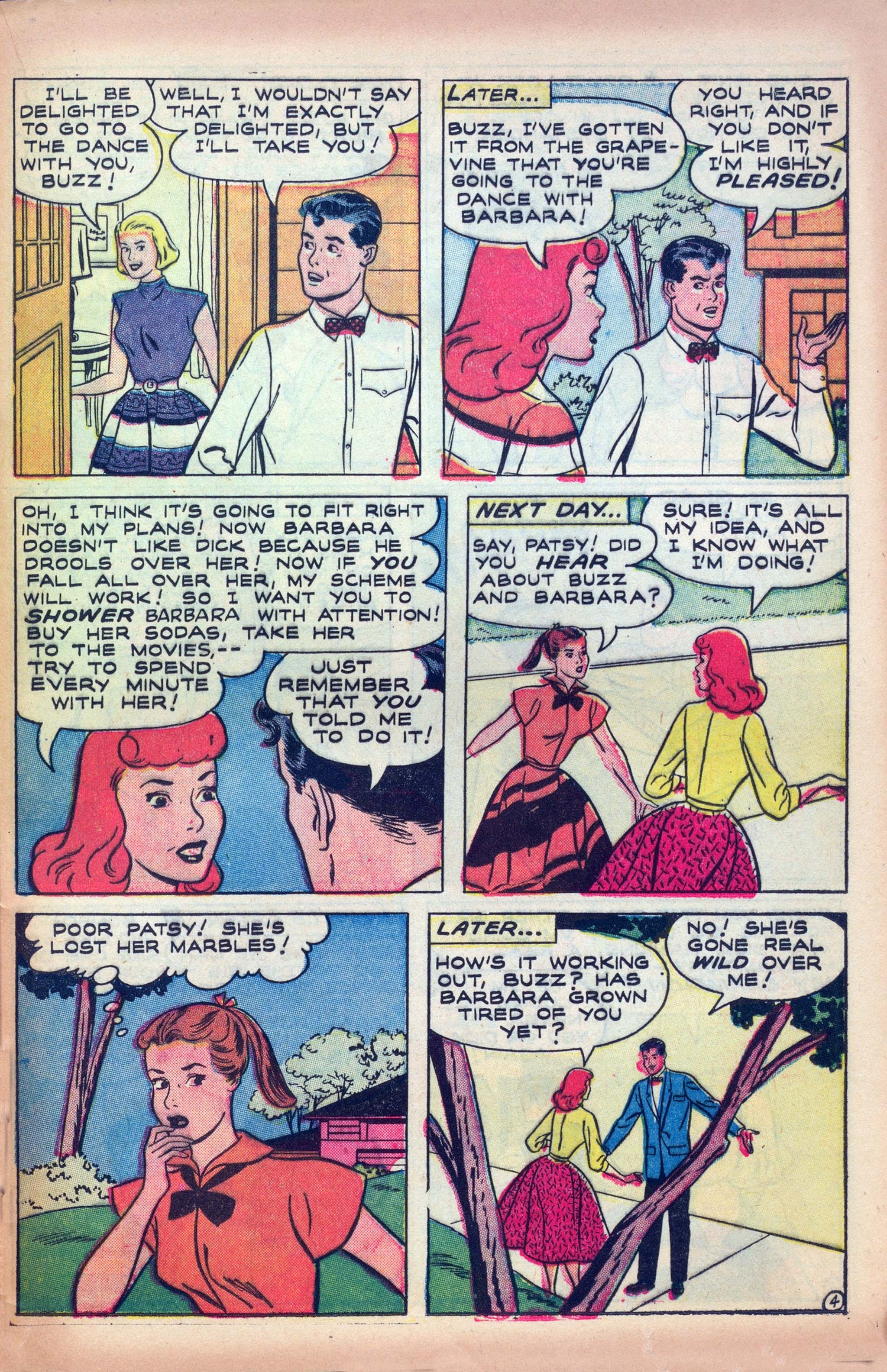 Read online Patsy and her Pals comic -  Issue #25 - 25