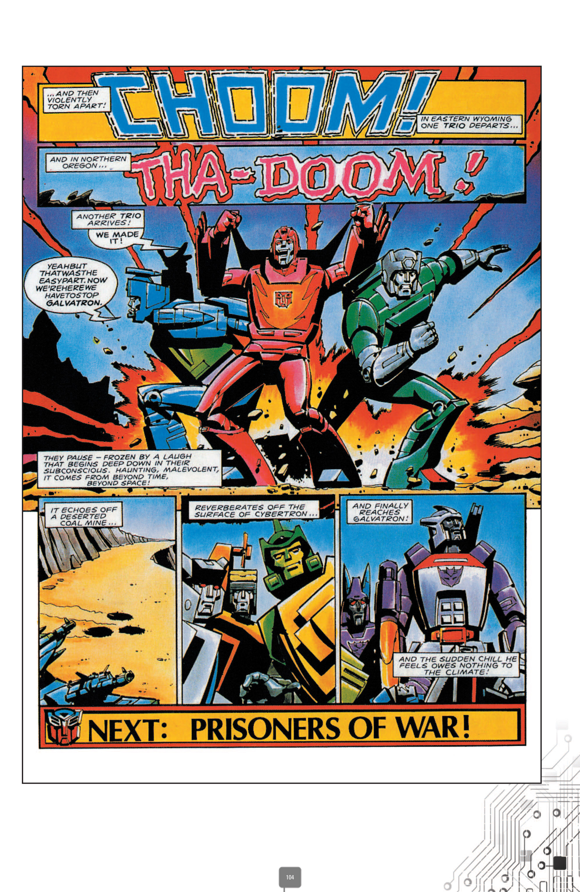 Read online The Transformers Classics UK comic -  Issue # TPB 3 - 105