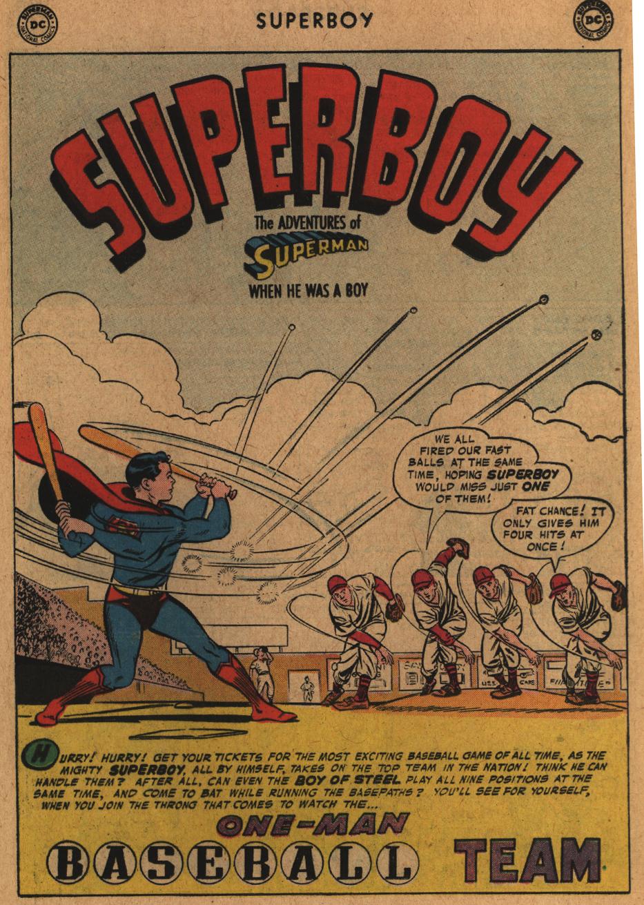 Read online Superboy (1949) comic -  Issue #57 - 23