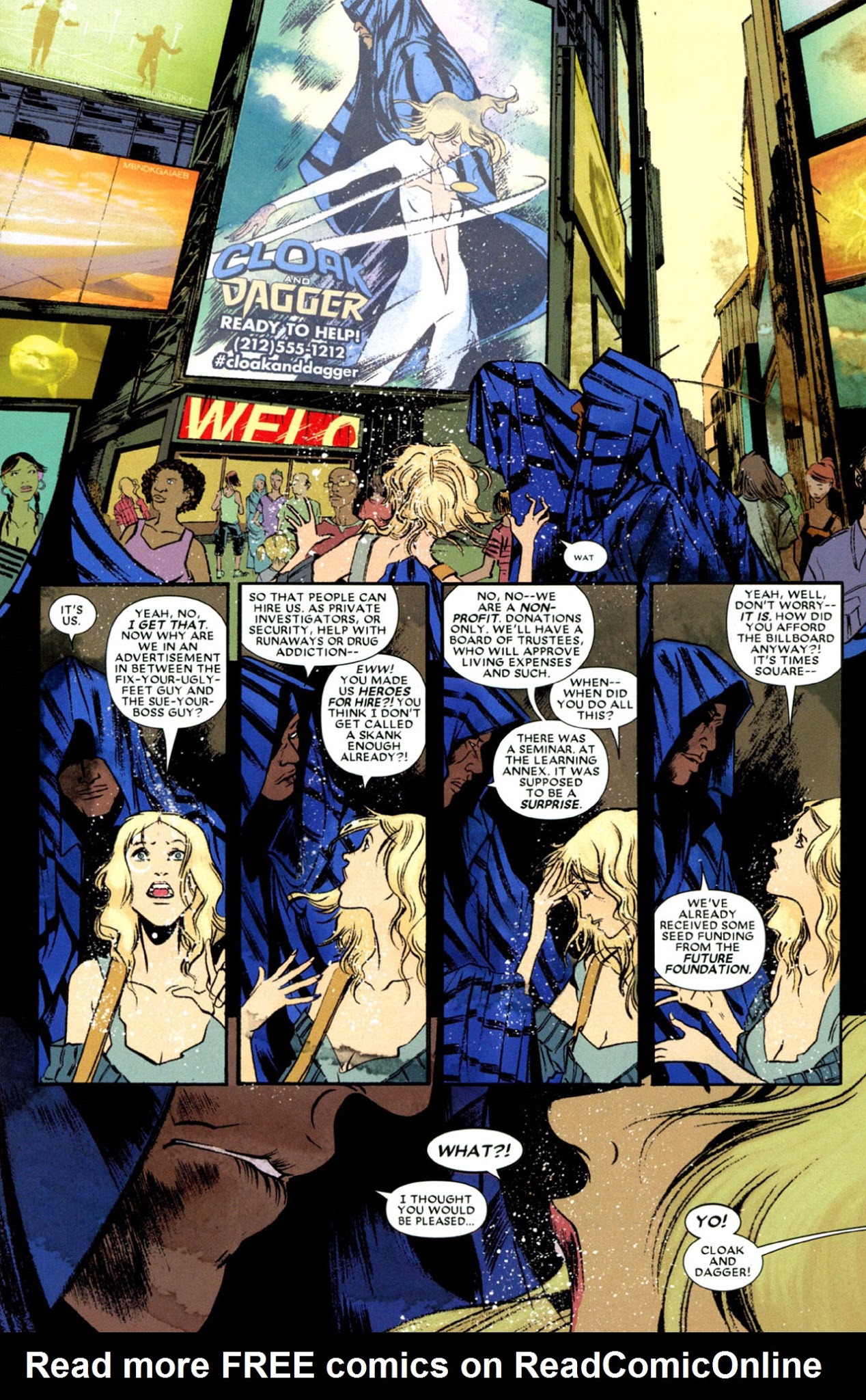 Read online Spider-Island: Cloak & Dagger comic -  Issue #1 - 11