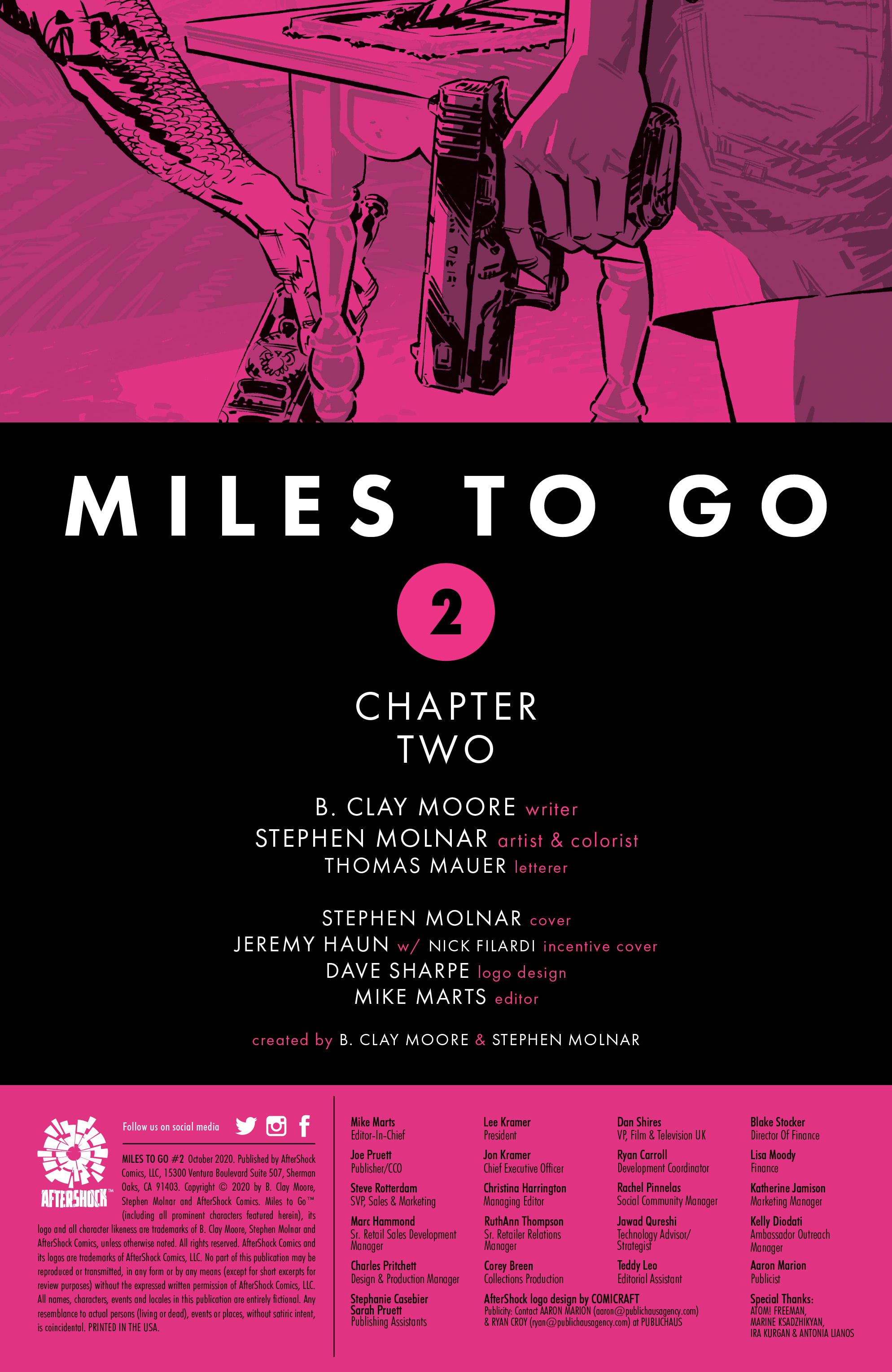 Read online Miles to Go comic -  Issue #2 - 2