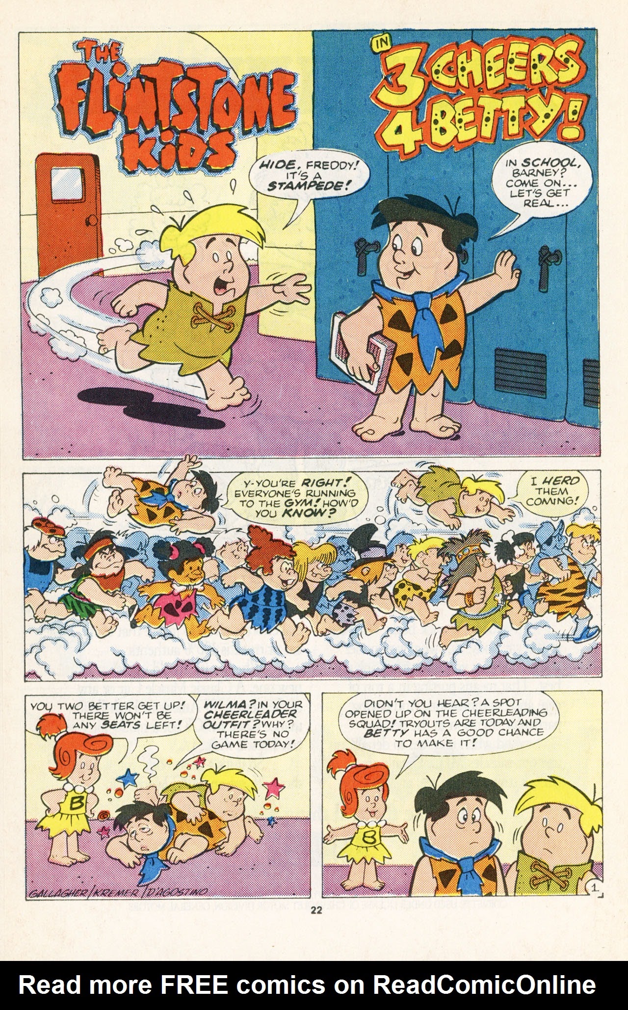 Read online The Flintstone Kids comic -  Issue #7 - 24