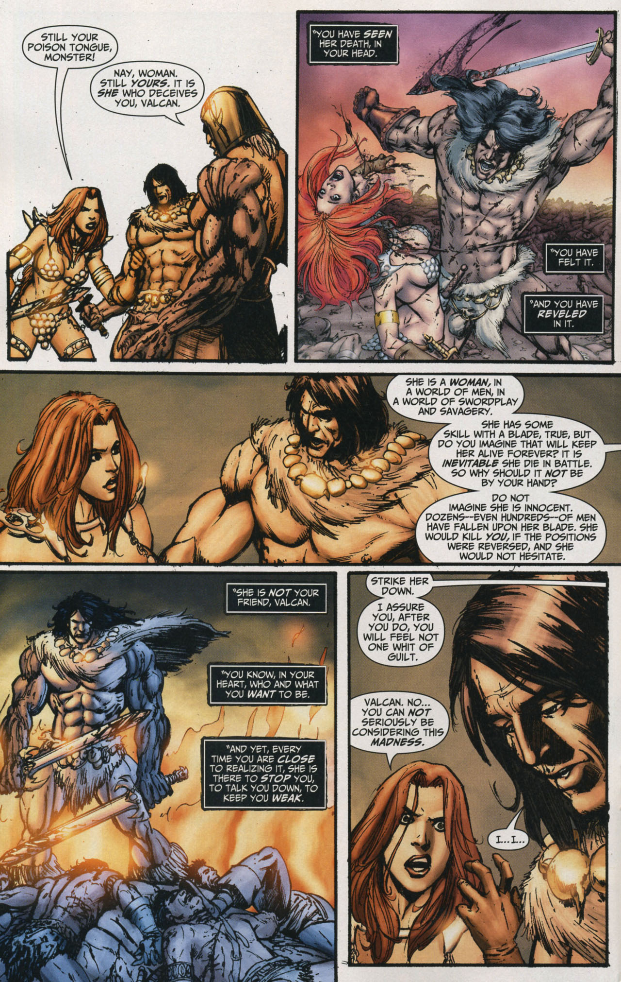 Read online Red Sonja/Claw: The Devil's Hands comic -  Issue #4 - 13
