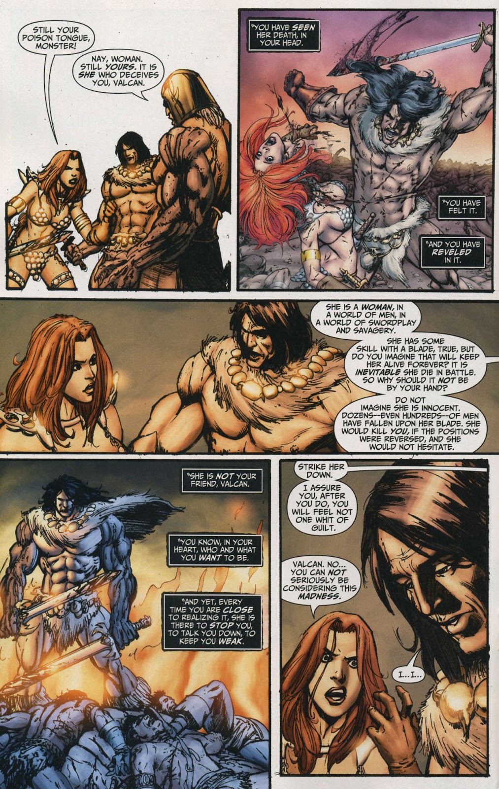 Red Sonja/Claw: The Devil's Hands issue 4 - Page 13