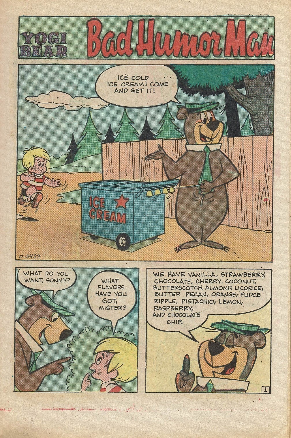 Read online Yogi Bear (1970) comic -  Issue #18 - 15