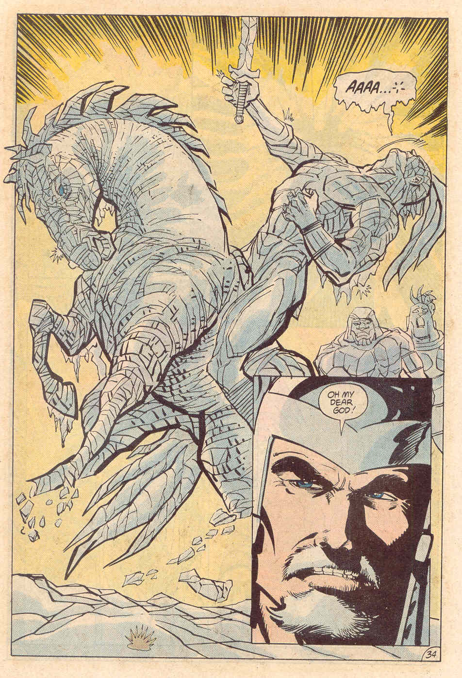 Read online Warlord (1976) comic -  Issue #133 - 33
