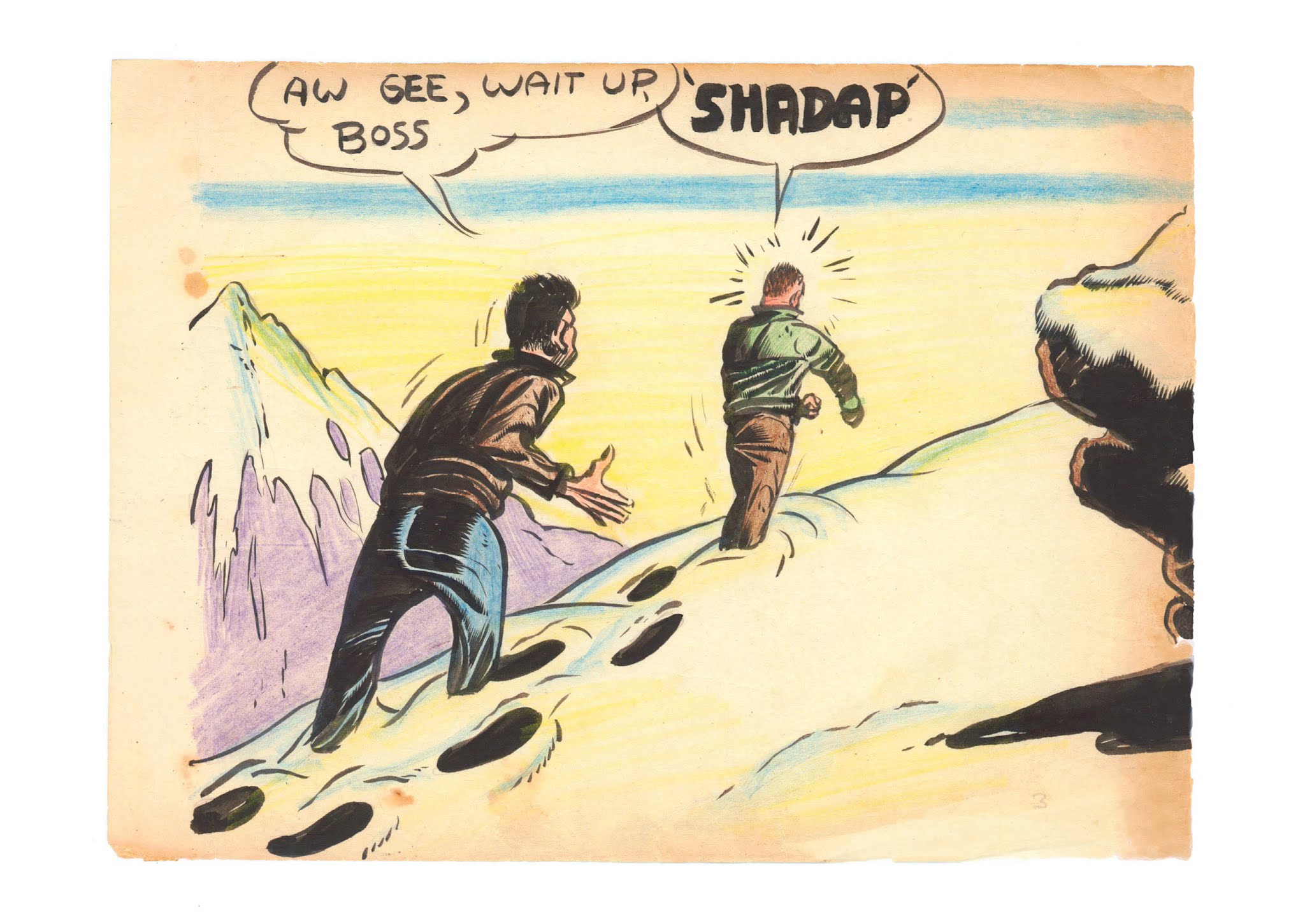 Read online Frank Frazetta's The Adventures of the Snow Man comic -  Issue # TPB - 12