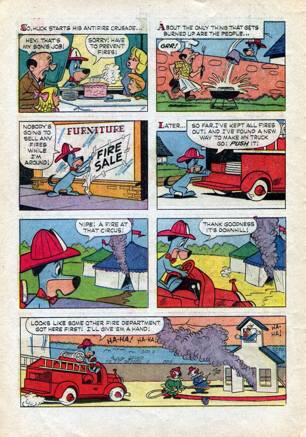 Read online Huckleberry Hound (1960) comic -  Issue #25 - 14