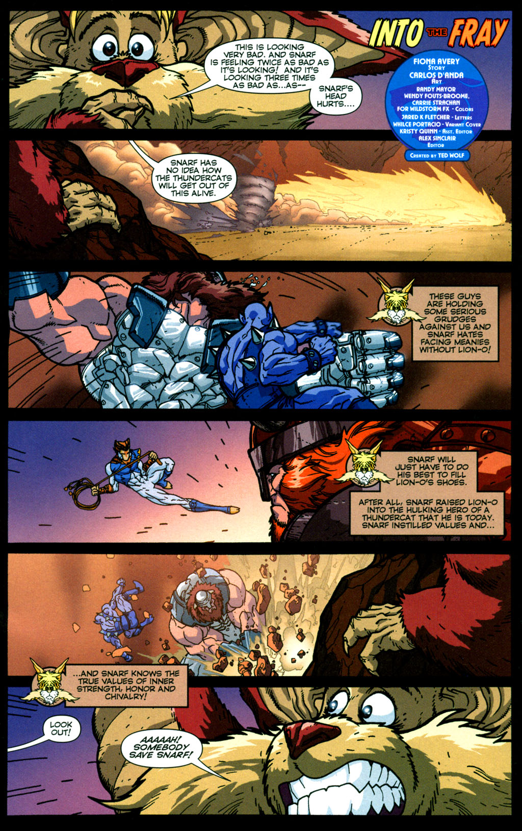 Read online ThunderCats: HammerHand's Revenge comic -  Issue #4 - 4