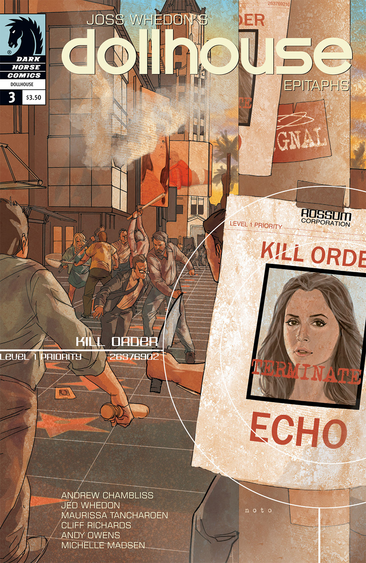 Read online Dollhouse comic -  Issue #3 - 1