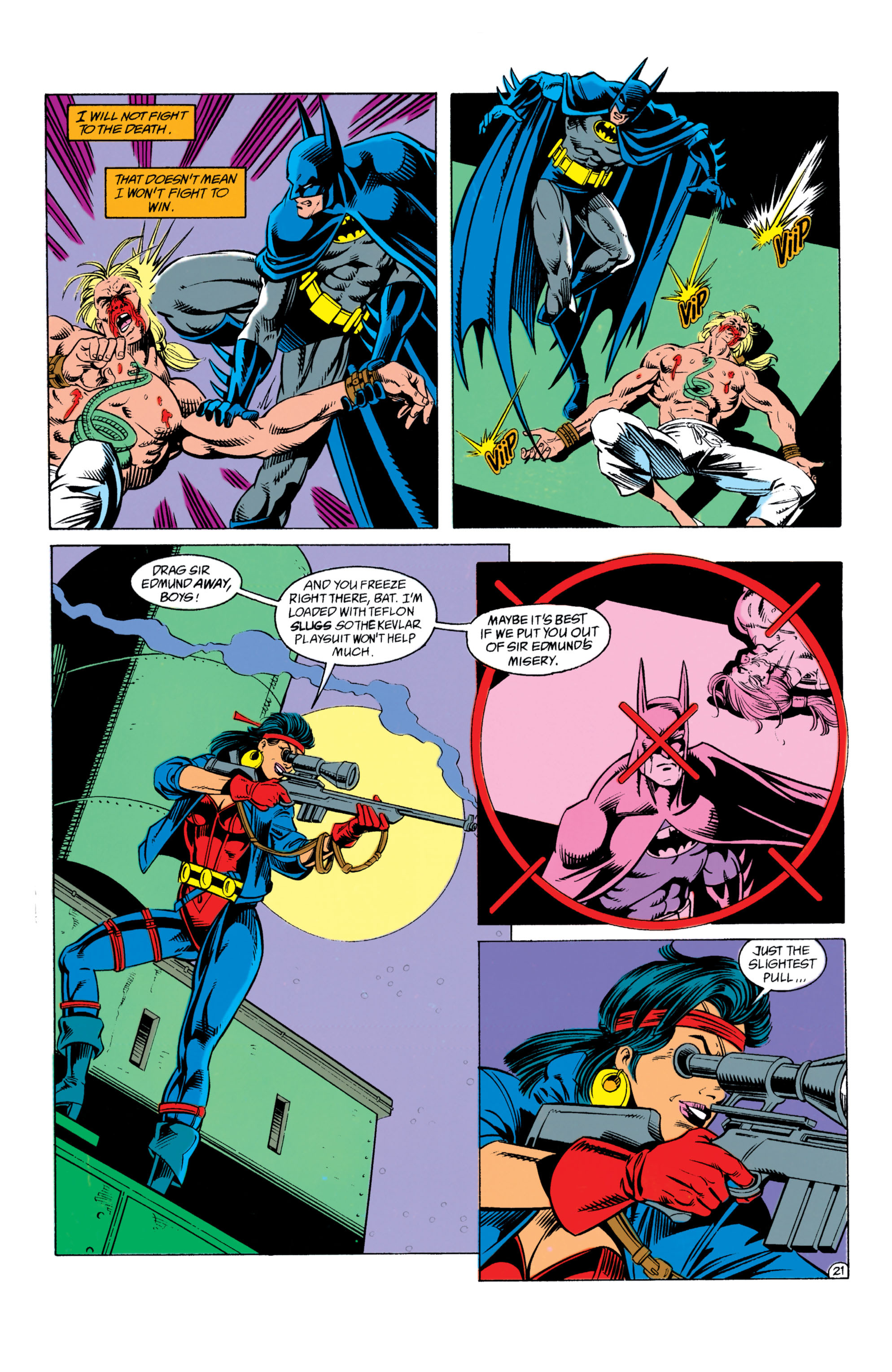 Read online Batman (1940) comic -  Issue #469 - 22