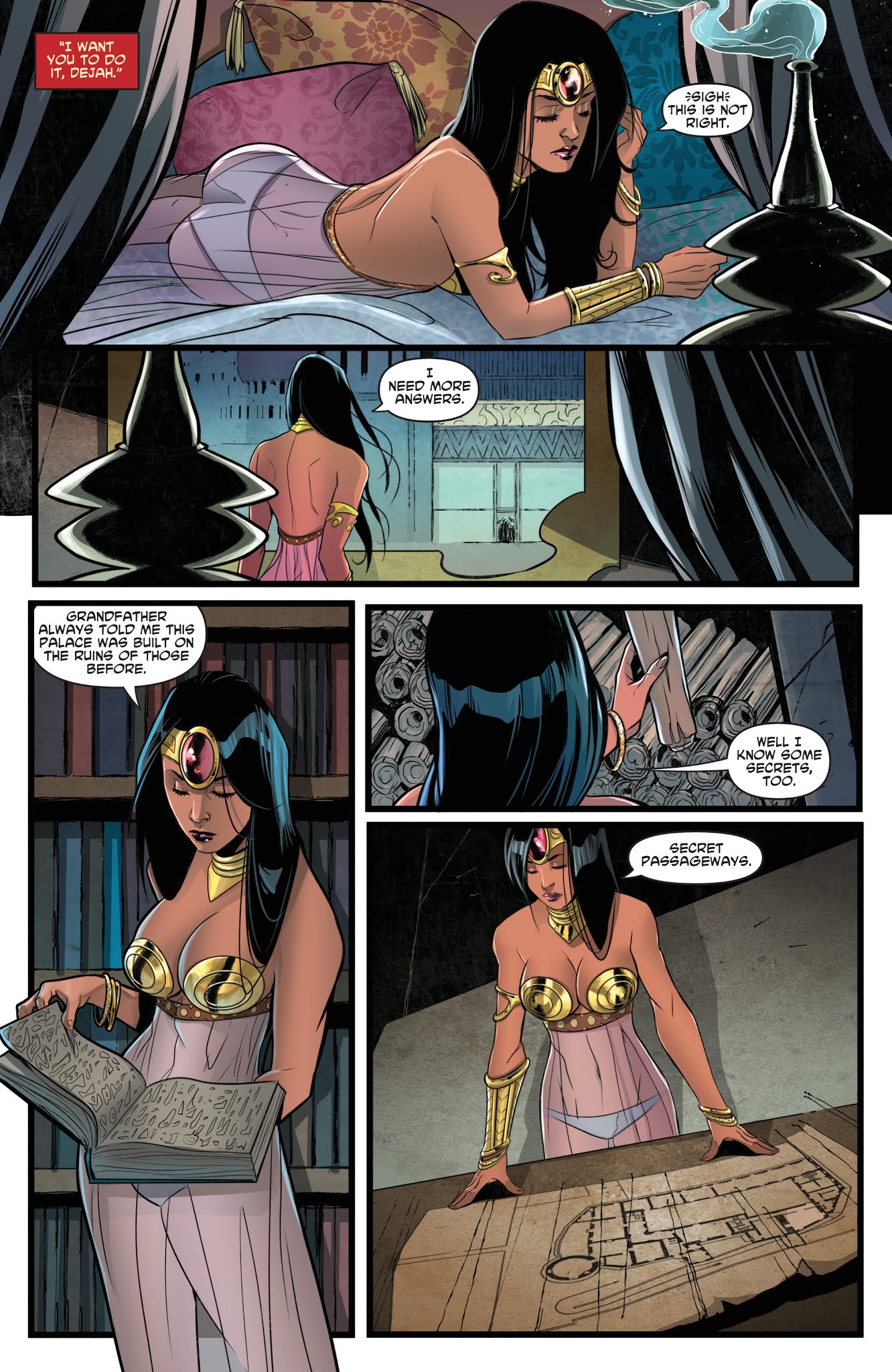 Read online Dejah Thoris, Volume 2 comic -  Issue # _TPB (Part 1) - 16