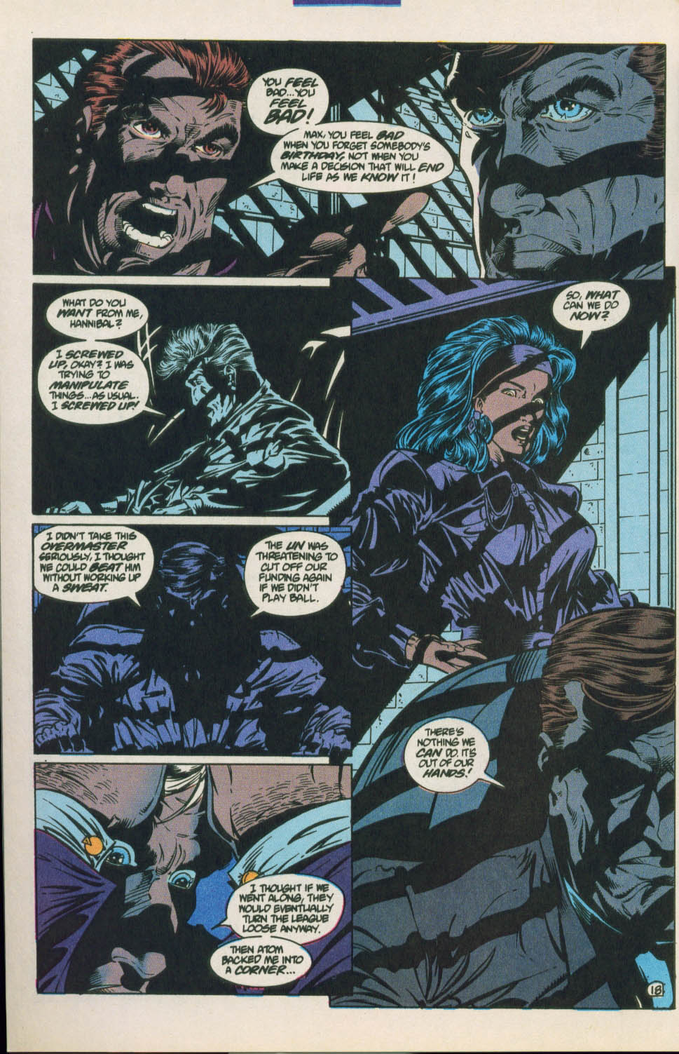 Read online Justice League America comic -  Issue #90 - 19