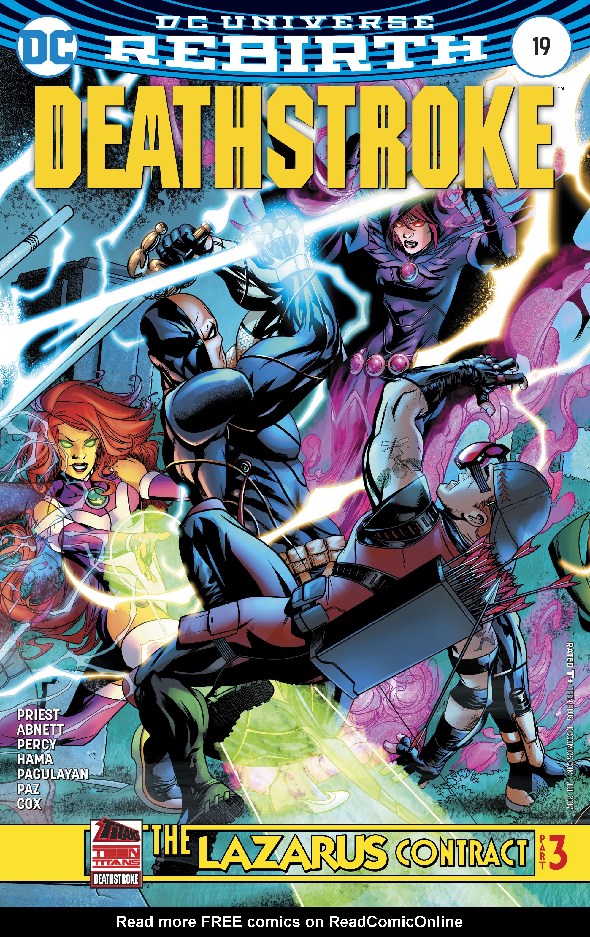 Read online Deathstroke (2016) comic -  Issue #19 - 1