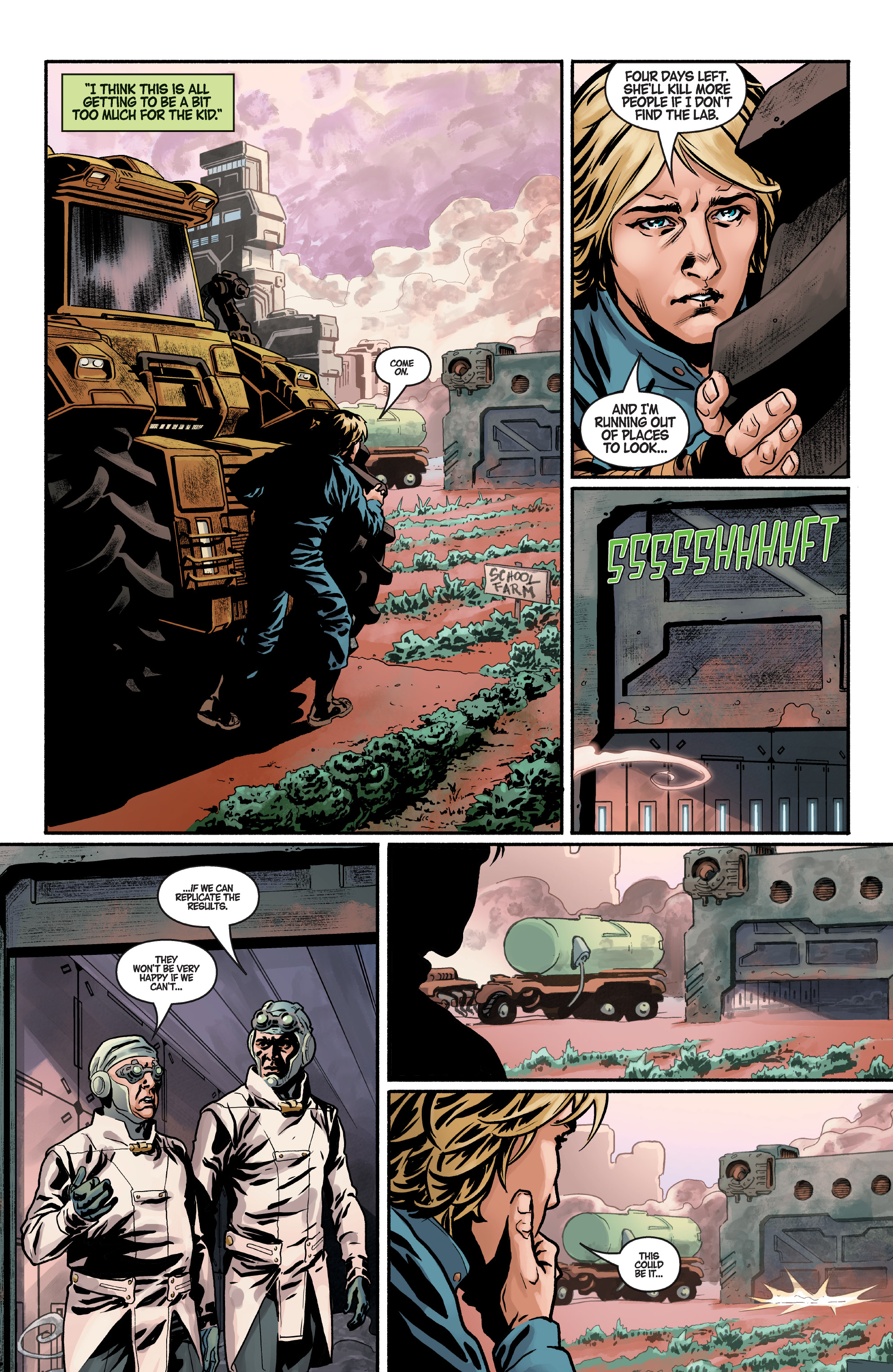 Read online StarCraft: Survivors comic -  Issue #3 - 4