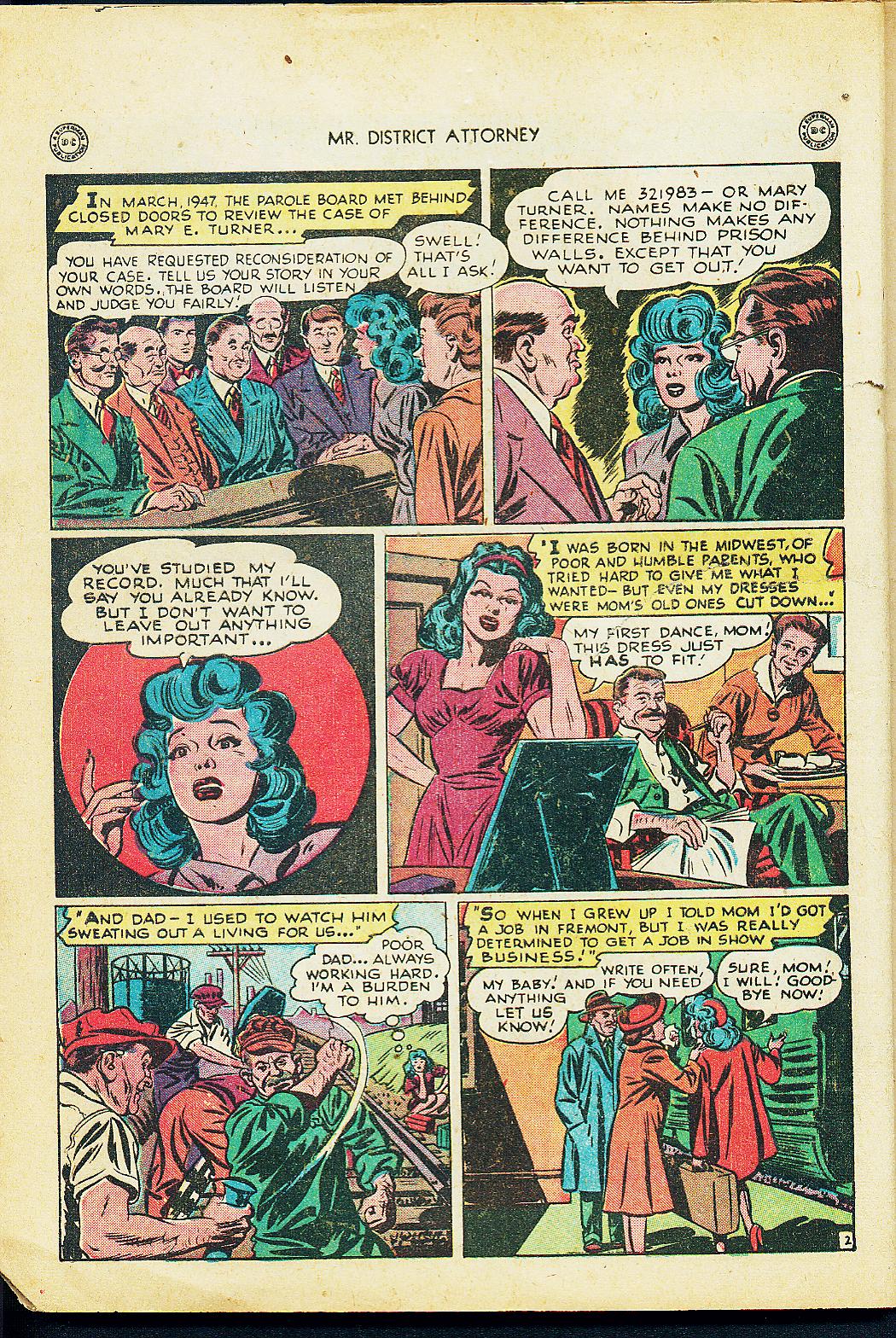 Read online Mr. District Attorney comic -  Issue #1 - 4