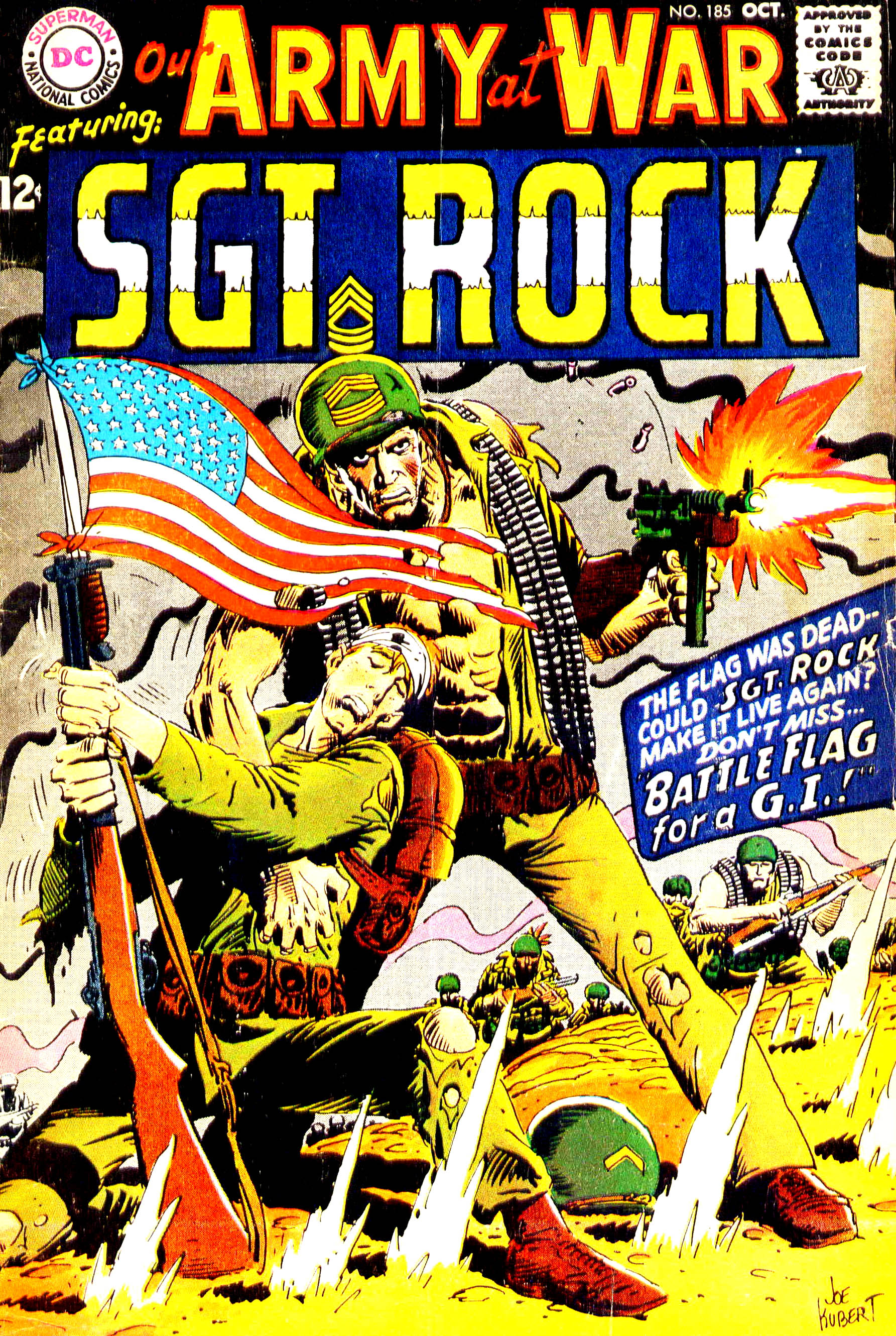 Read online Our Army at War (1952) comic -  Issue #185 - 1