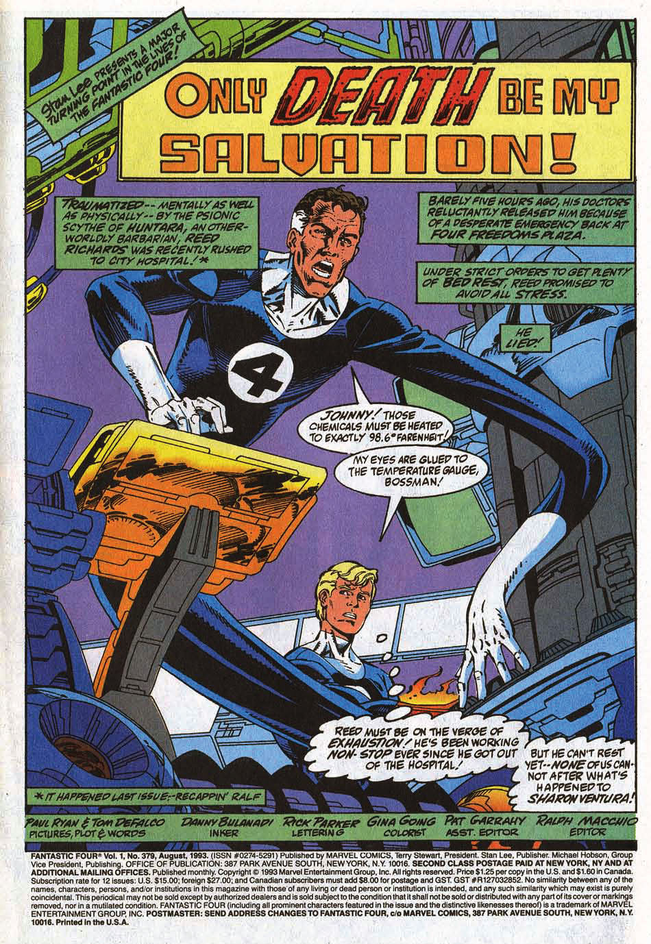 Read online Fantastic Four (1961) comic -  Issue #379 - 3