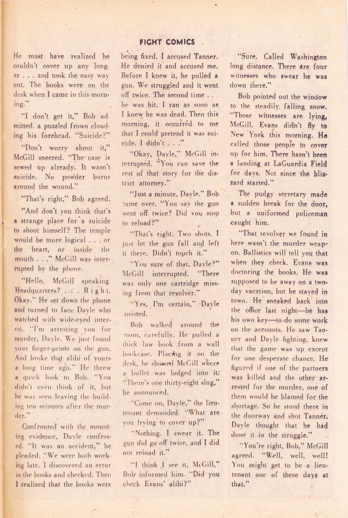 Read online Fight Comics comic -  Issue #38 - 35