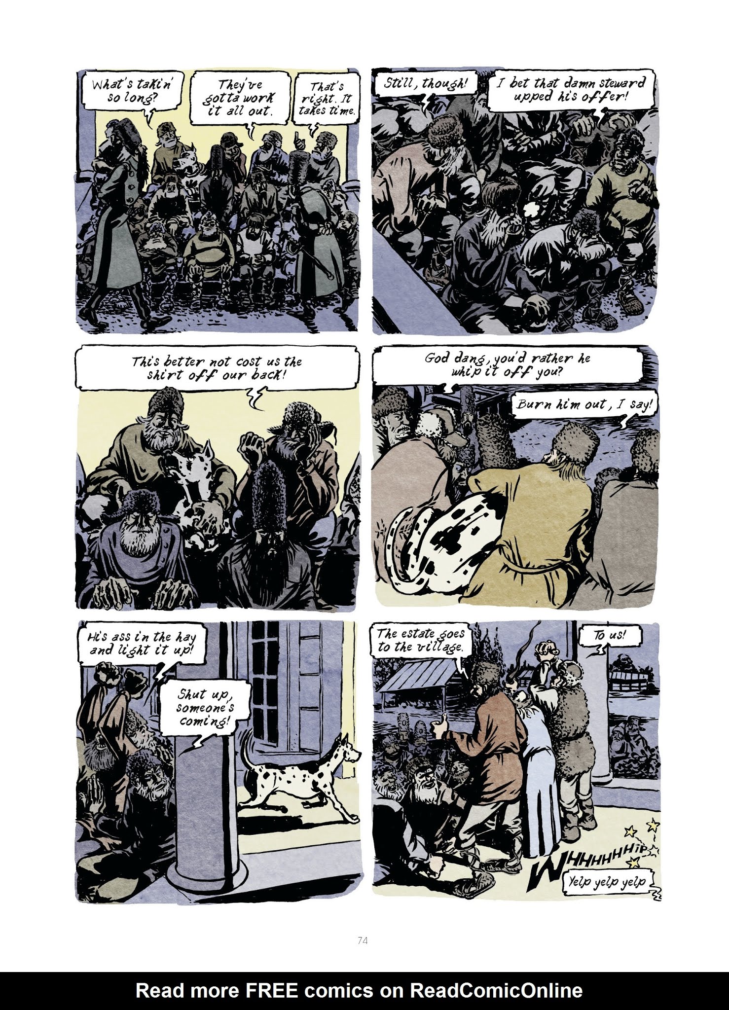 Read online How Much Land Does A Man Need? comic -  Issue # TPB - 71