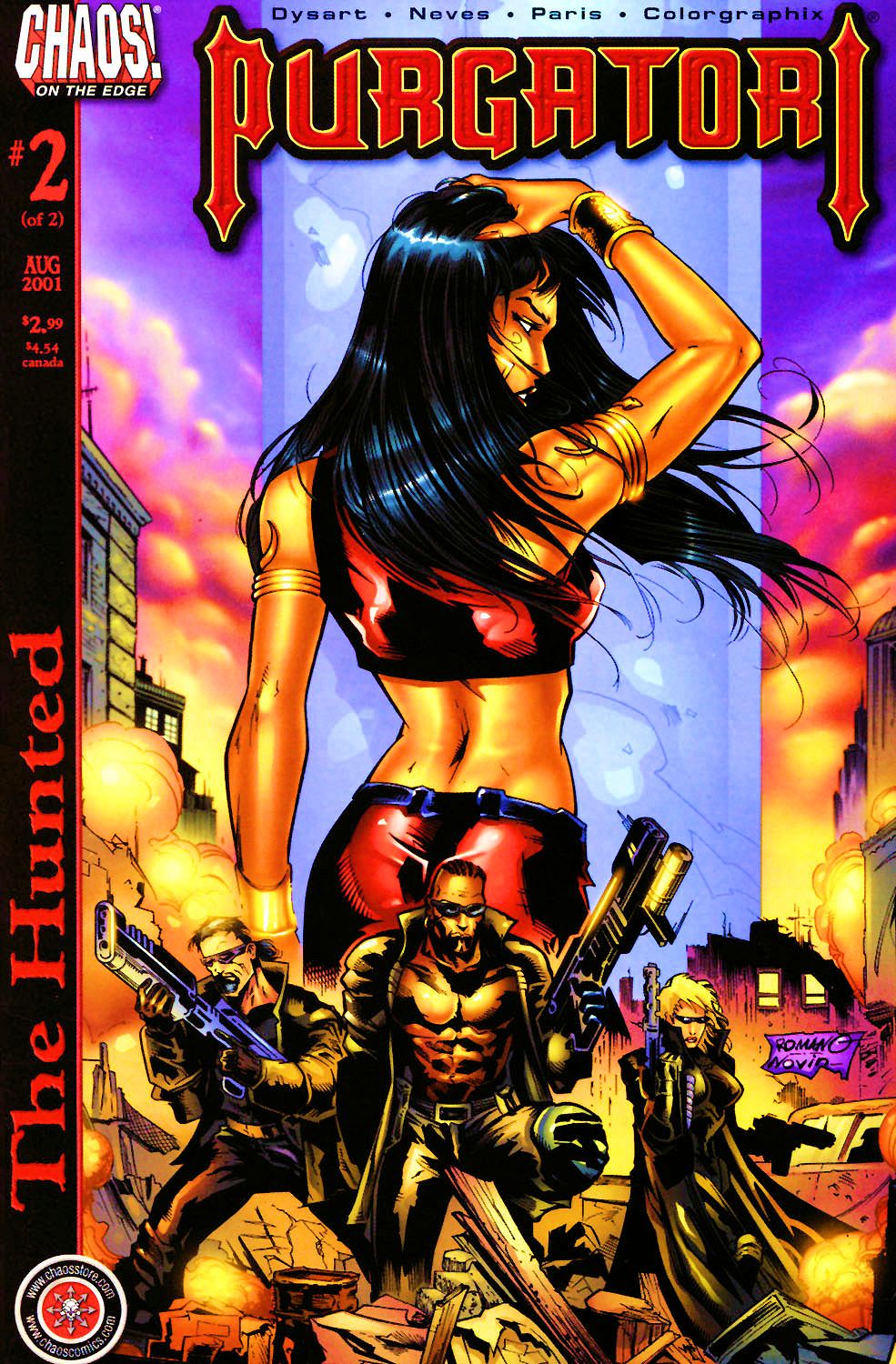 Read online Purgatori: The Hunted comic -  Issue #2 - 1