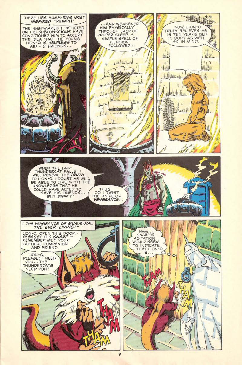 Read online ThunderCats (1987) comic -  Issue #10 - 9
