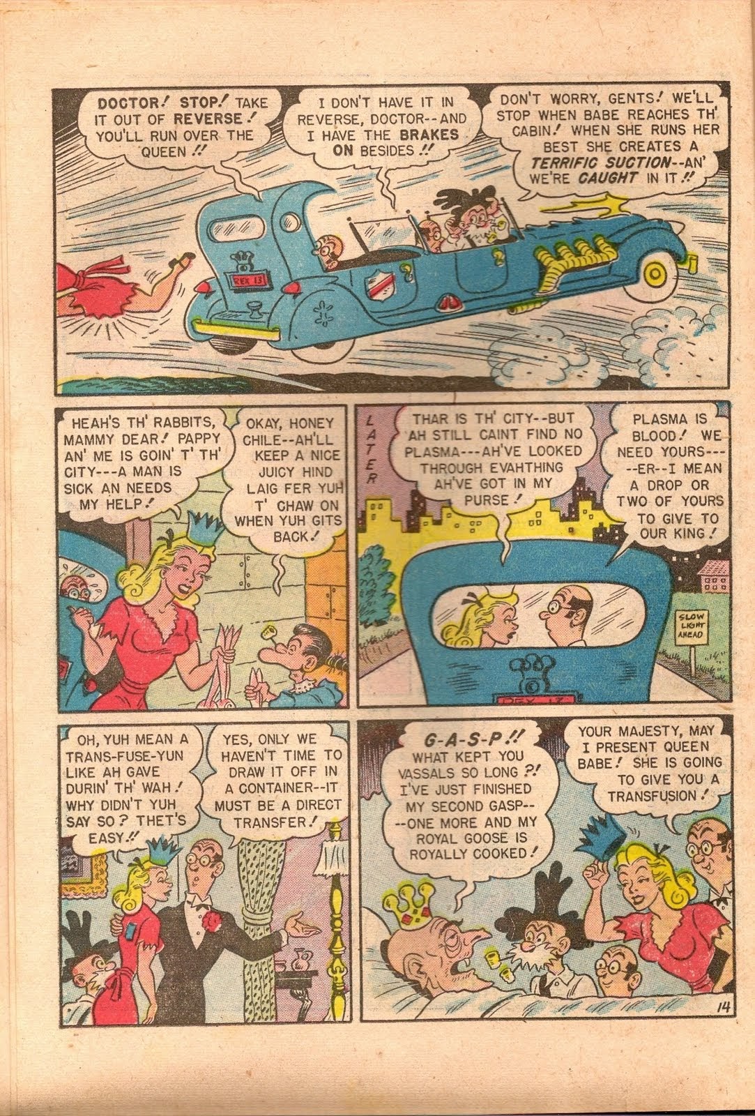 Read online Babe (1948) comic -  Issue #3 - 14