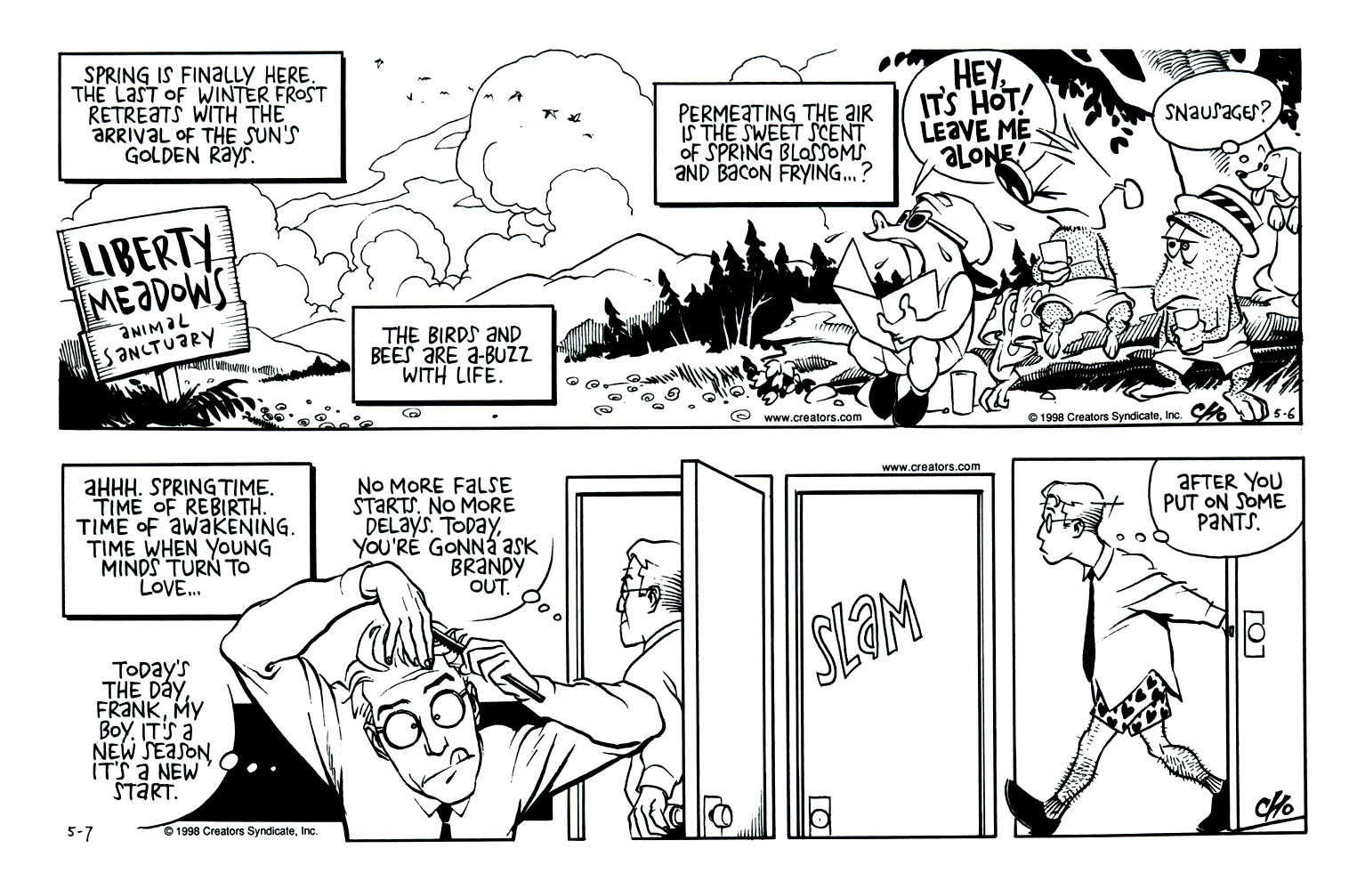 Read online Liberty Meadows comic -  Issue #8 - 16