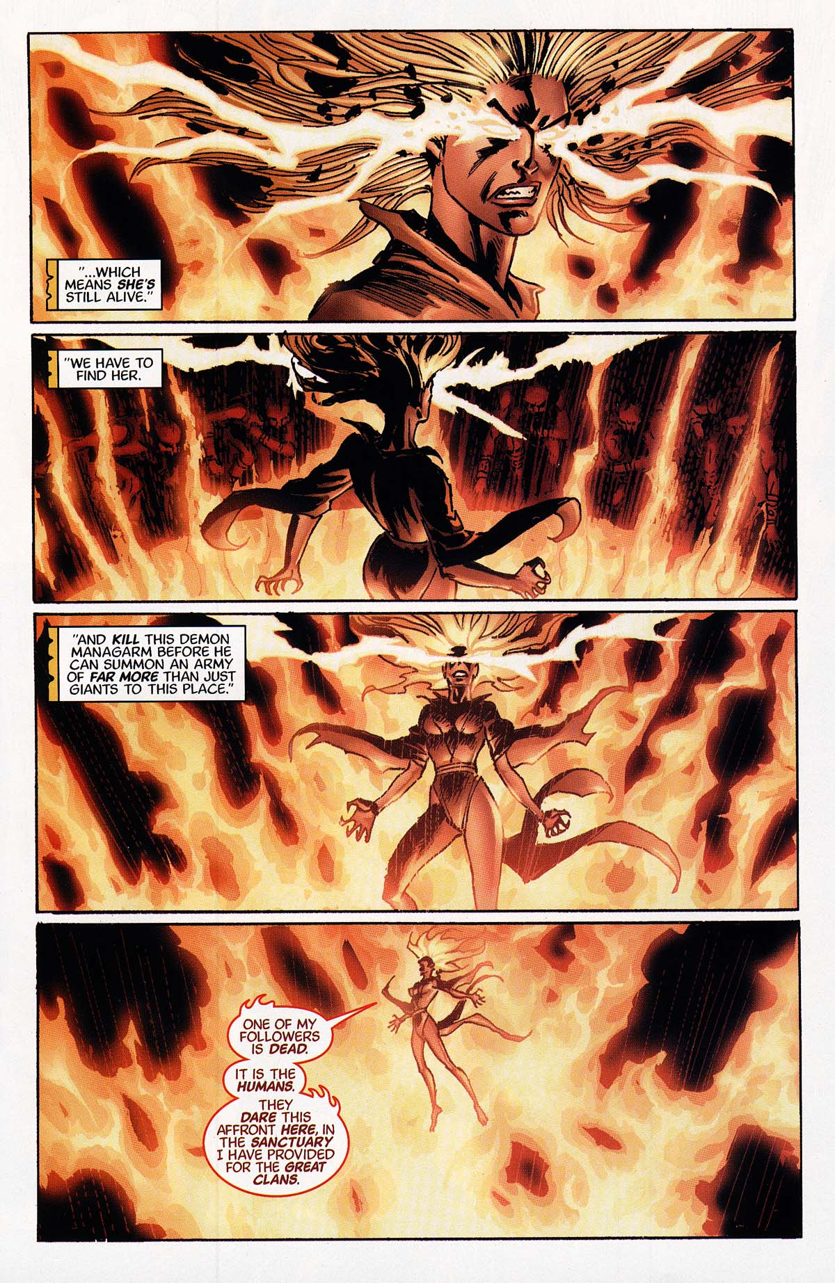 Read online R.A. Salvatore's DemonWars: Trial By Fire comic -  Issue #5 - 6