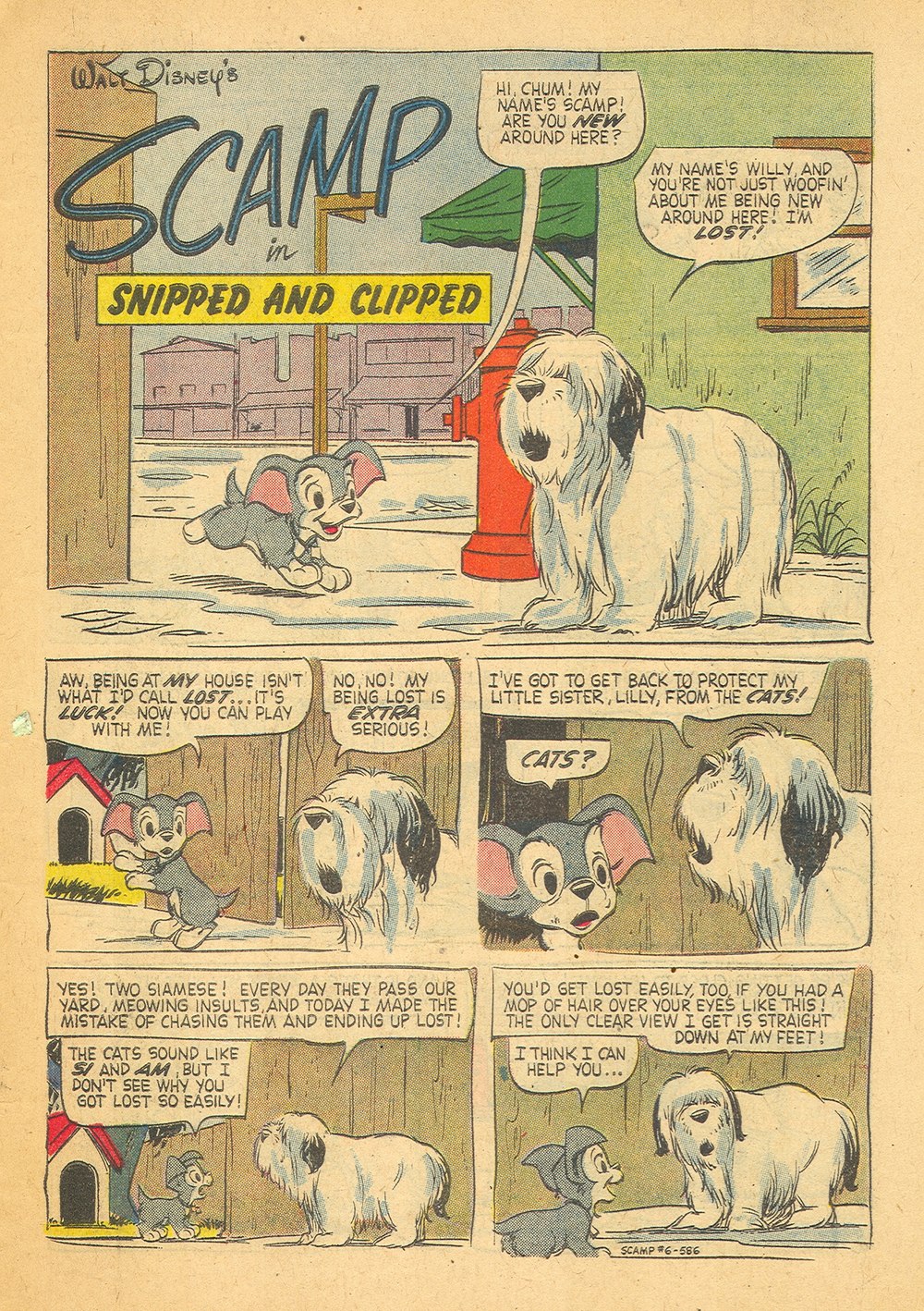 Read online Scamp (1958) comic -  Issue #6 - 3