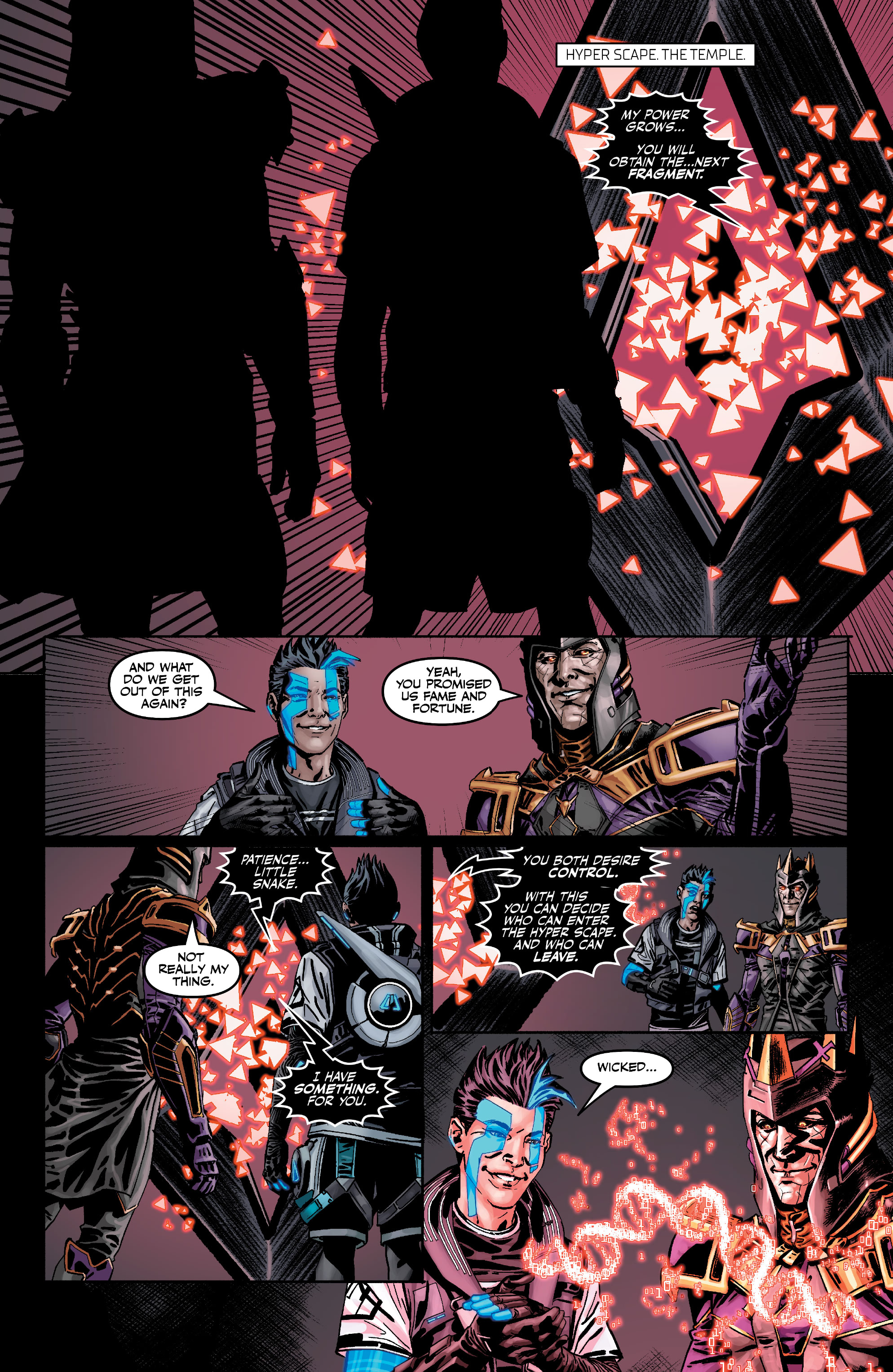 Read online HYPER SCAPE: Pass Through to the Other Side comic -  Issue #1 - 3