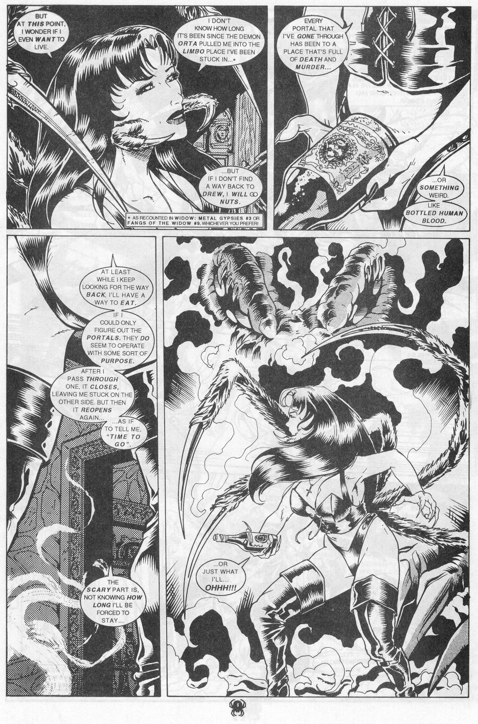 Read online Widow/Luxura: Blood Lust Alpha comic -  Issue # Full - 5