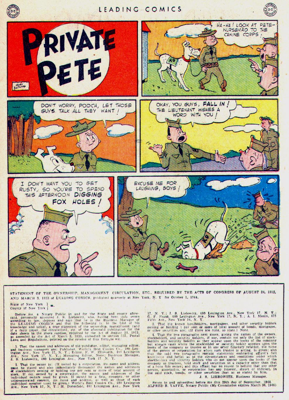 Read online Leading Comics comic -  Issue #13 - 37