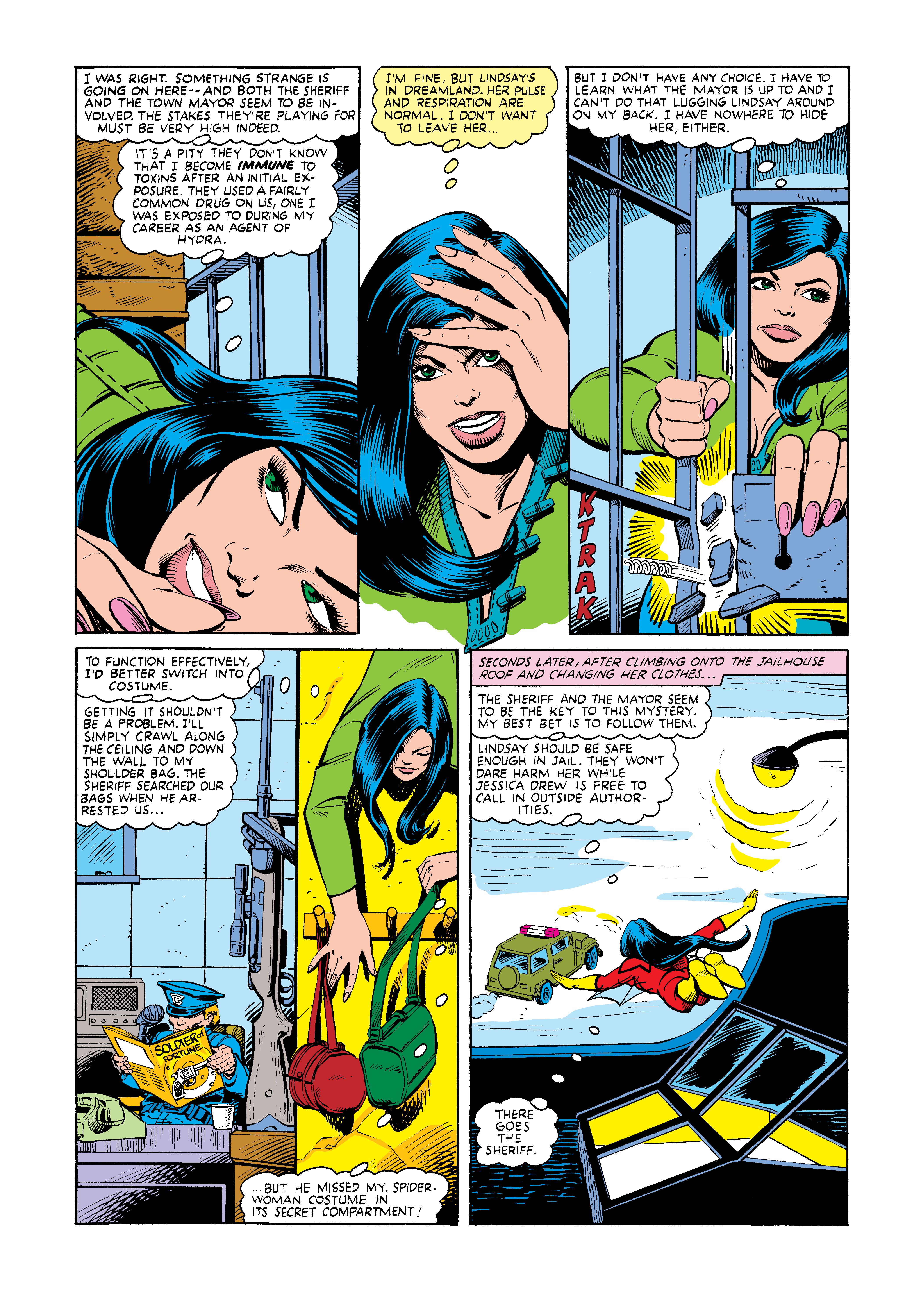 Read online Marvel Masterworks: Spider-Woman comic -  Issue # TPB 3 (Part 3) - 21