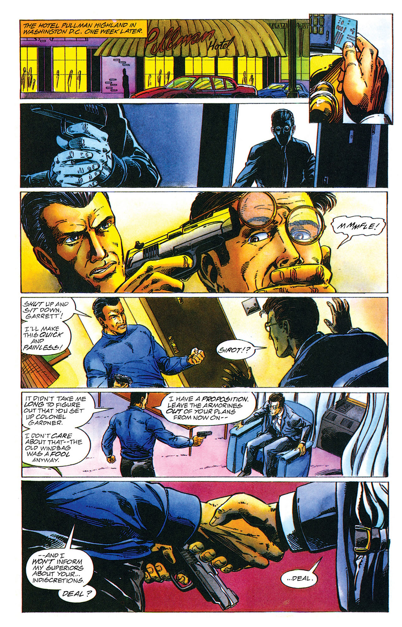 Read online X-O Manowar (1992) comic -  Issue #25 - 21