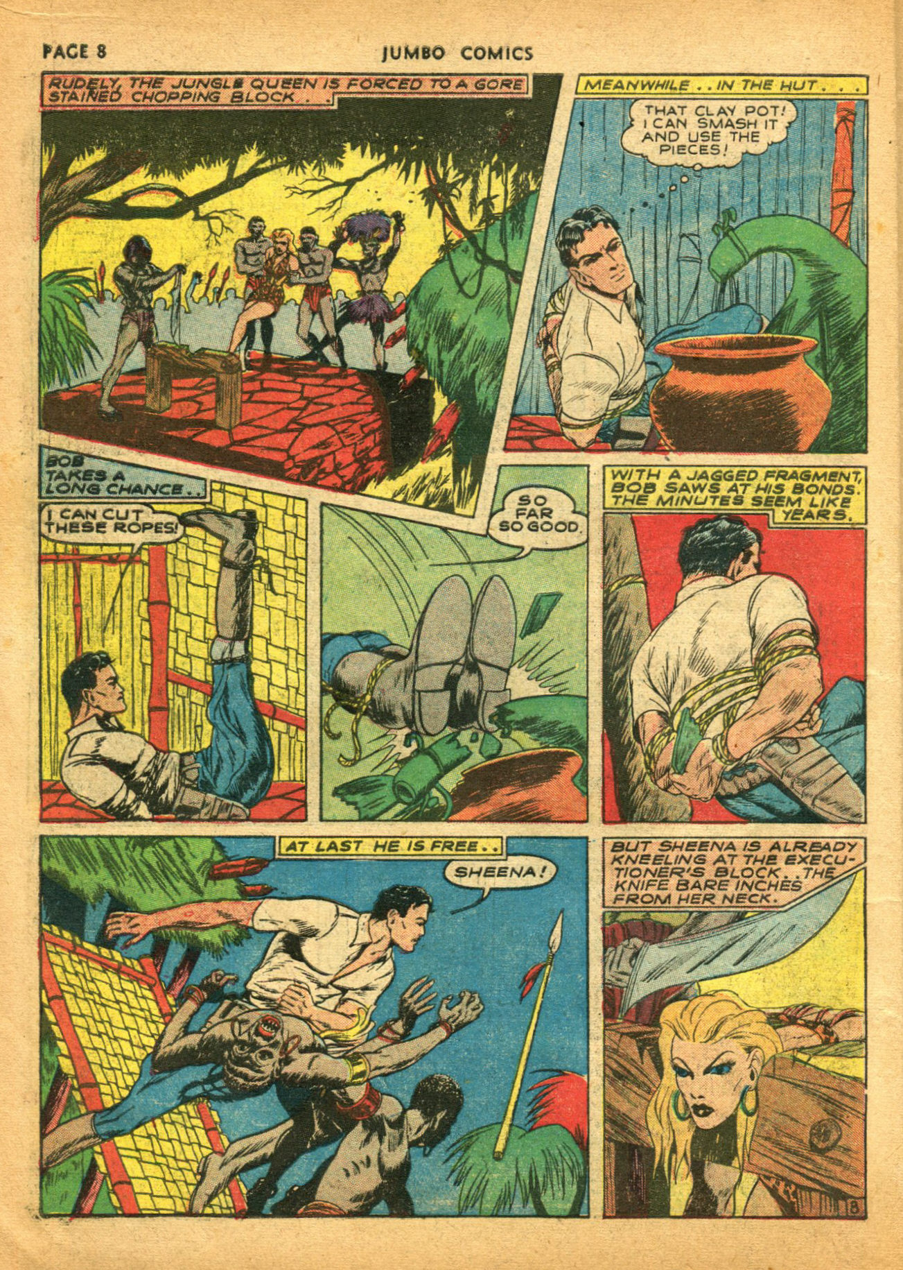 Read online Jumbo Comics comic -  Issue #30 - 10