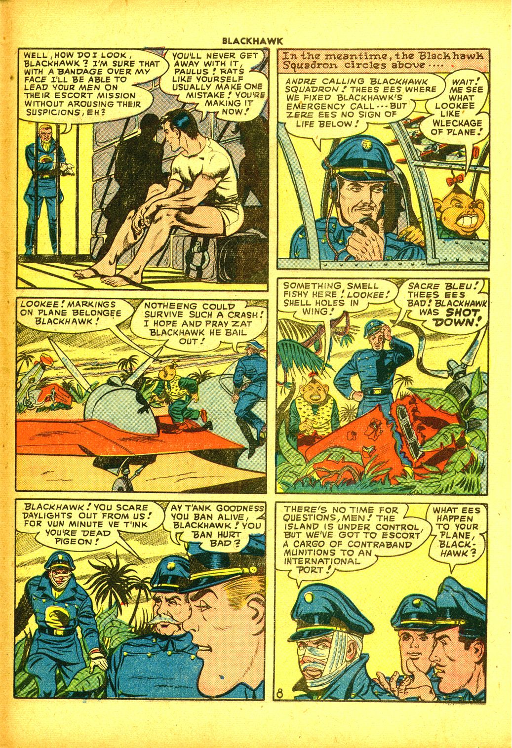 Read online Blackhawk (1957) comic -  Issue #18 - 43