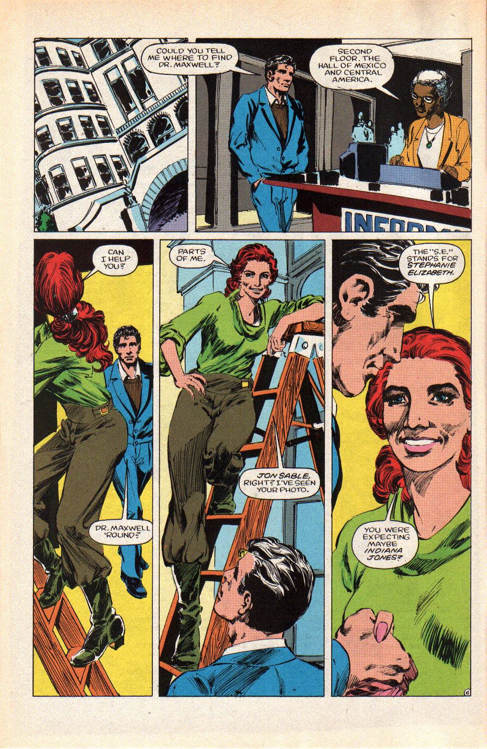 Read online Jon Sable, Freelance comic -  Issue #15 - 8