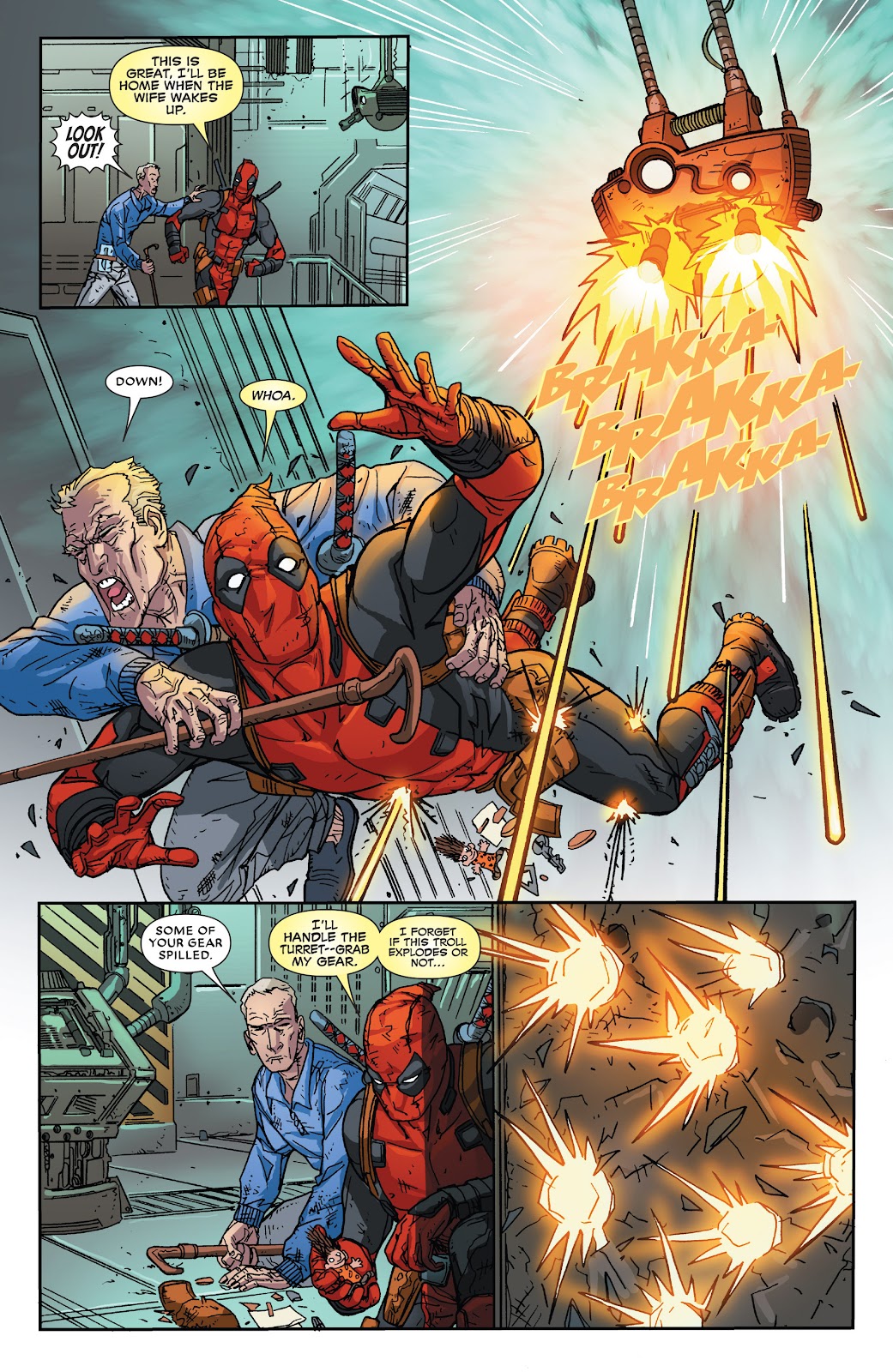 Death of Wolverine: Deadpool & Captain America issue Full - Page 21