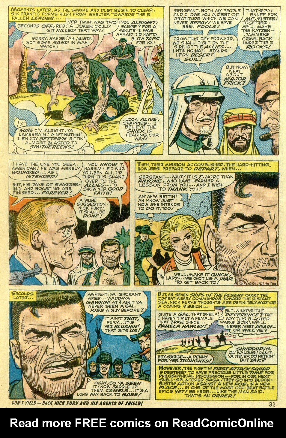 Read online Sgt. Fury comic -  Issue #107 - 33