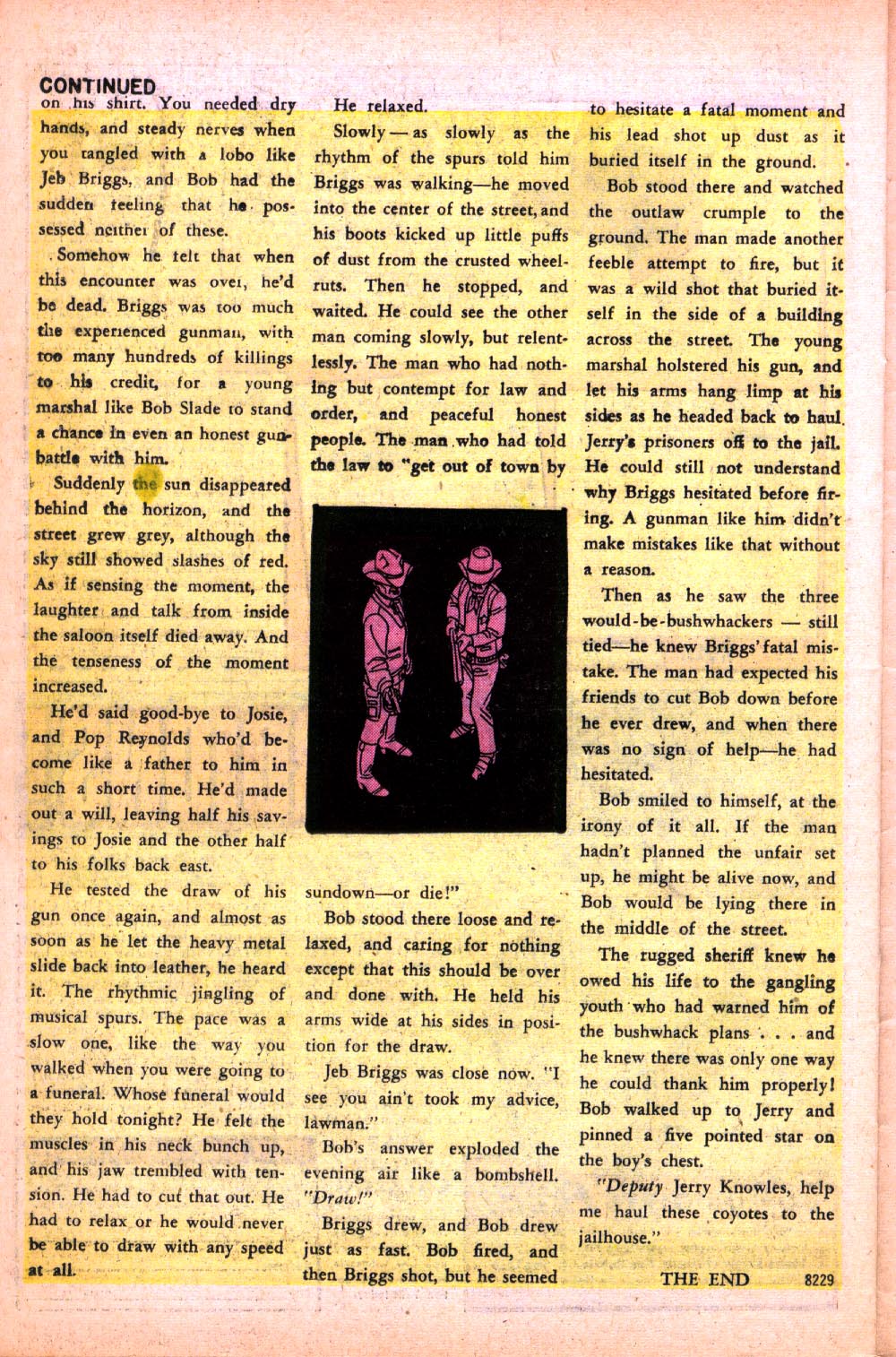 Read online Gunsmoke Western comic -  Issue #47 - 26