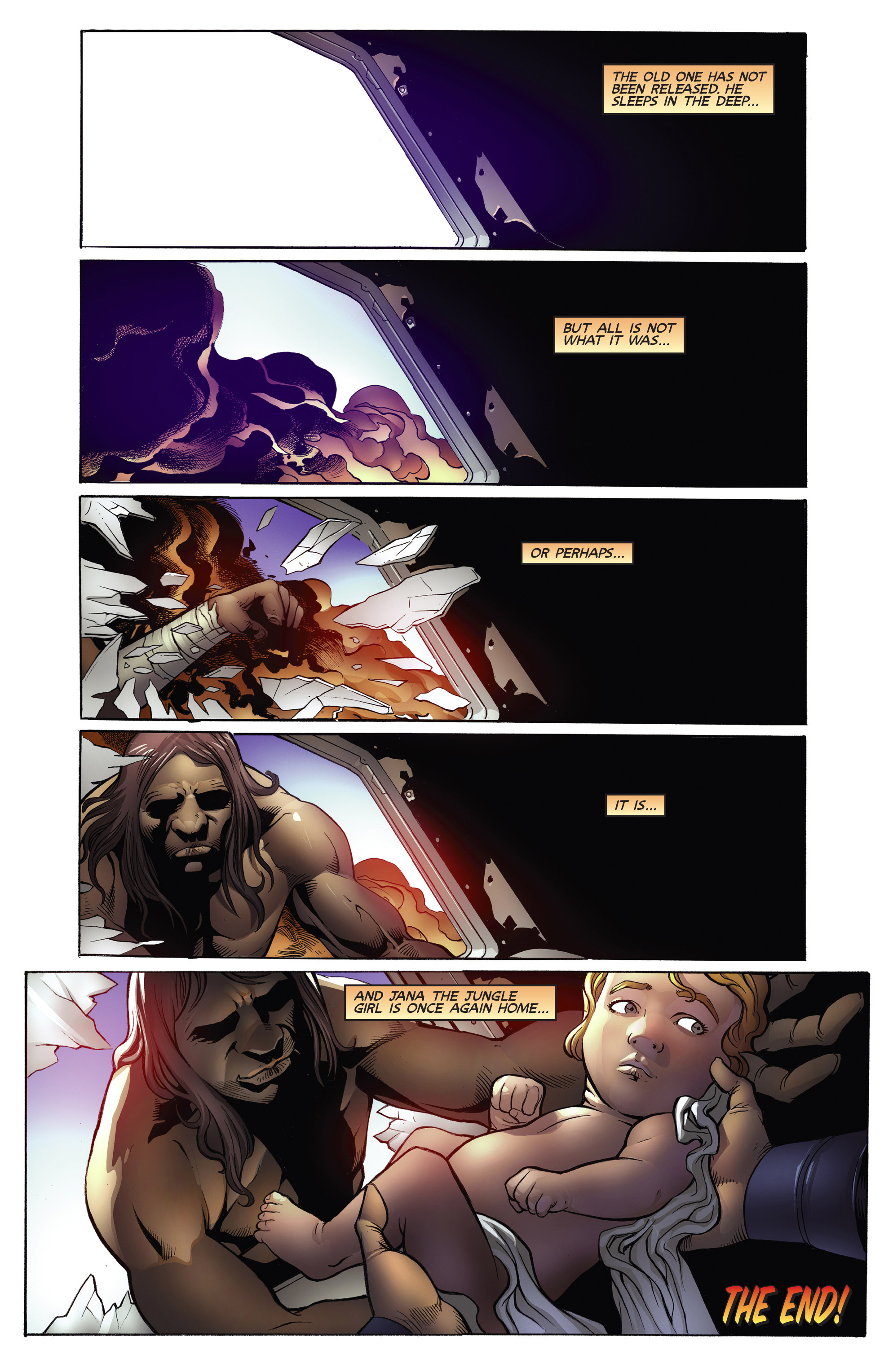 Read online Jungle Girl: Season Three comic -  Issue #4 - 21