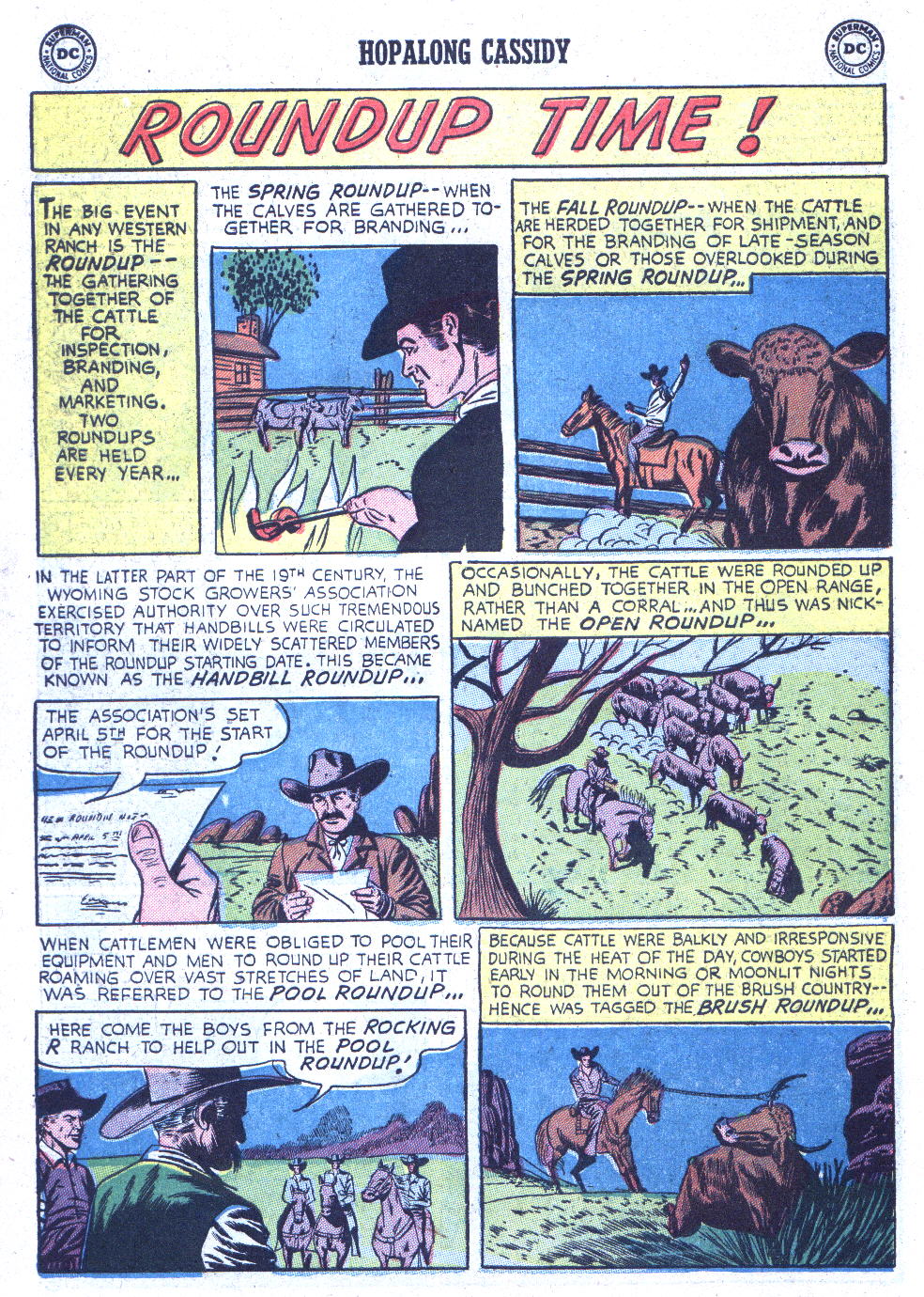 Read online Hopalong Cassidy comic -  Issue #89 - 34