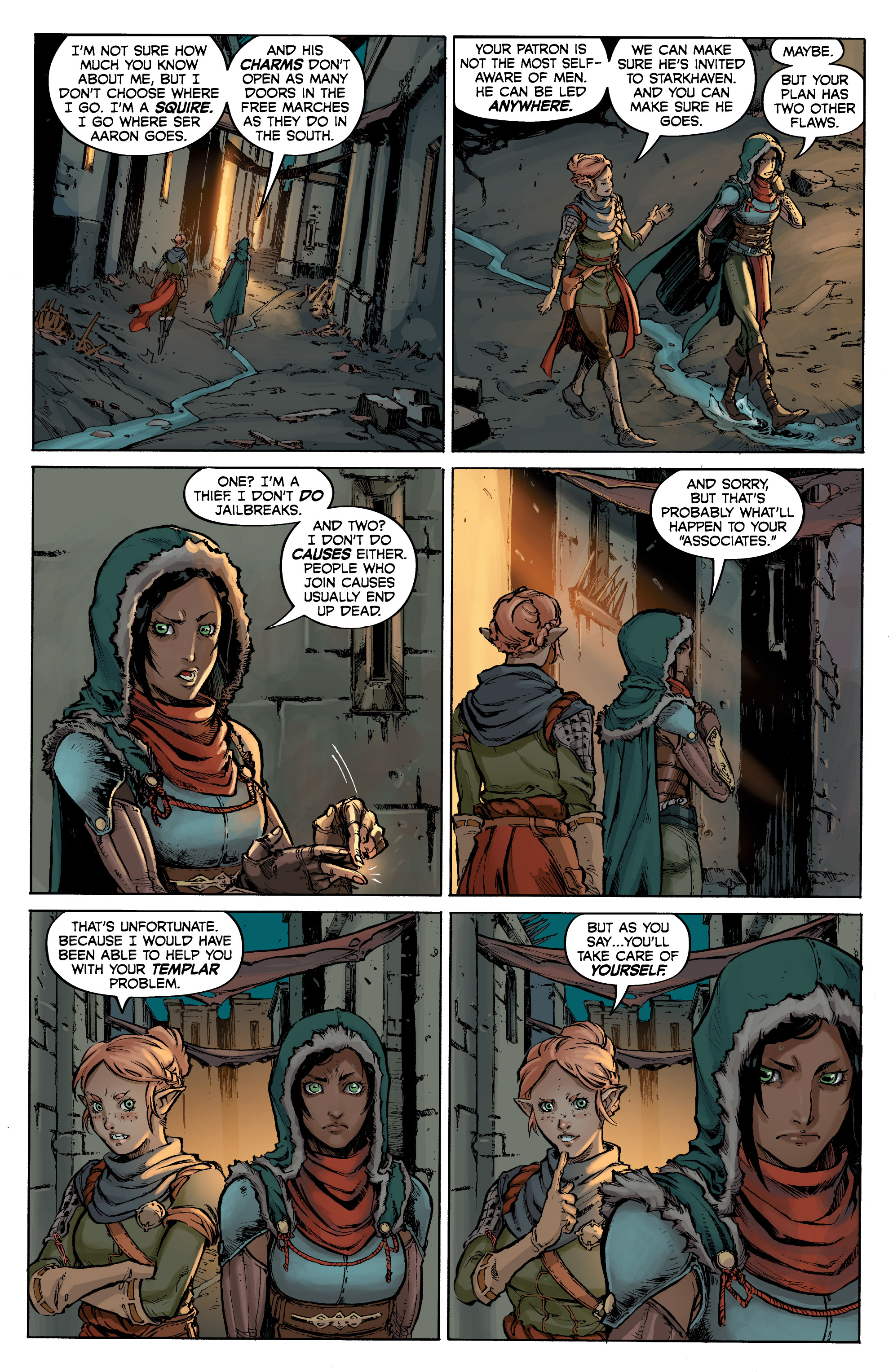 Read online Dragon Age: The First Five Graphic Novels comic -  Issue # TPB (Part 4) - 32