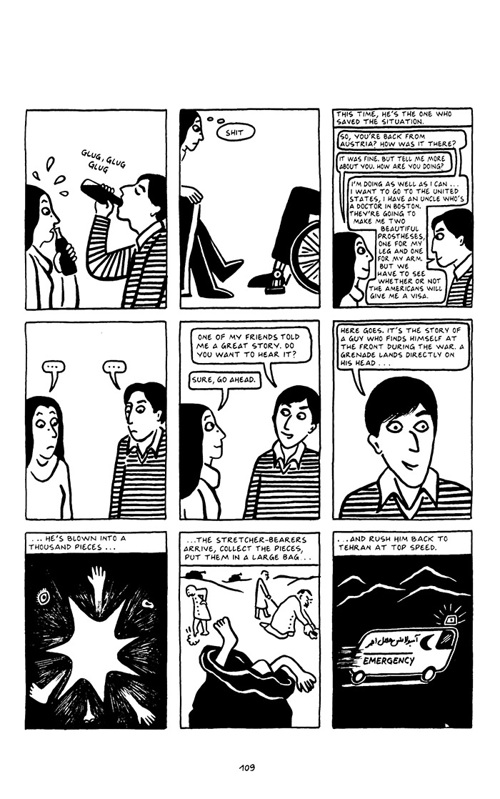 Read online Persepolis comic -  Issue # TPB 2 - 112