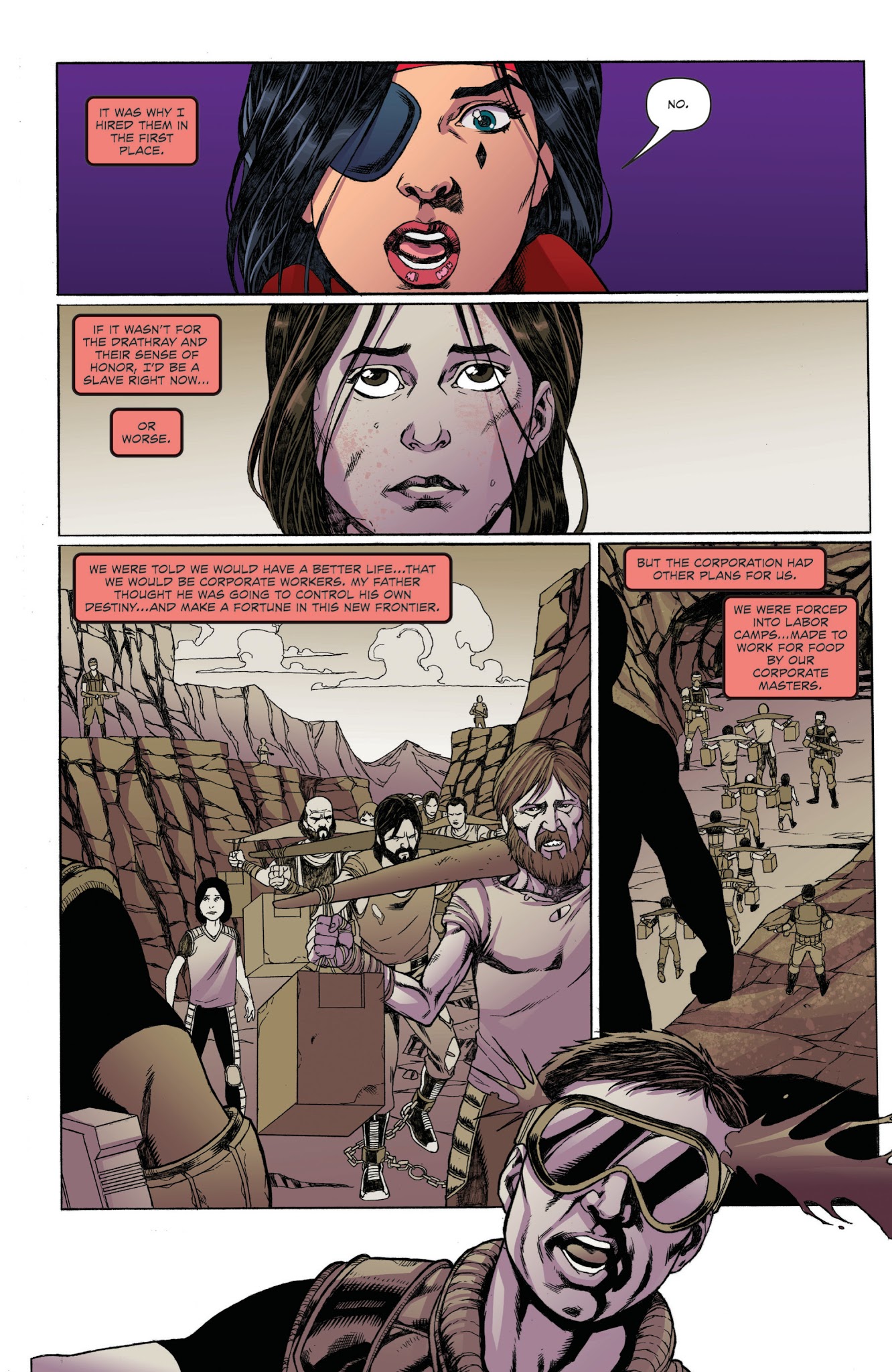 Read online The Black Sable comic -  Issue #3 - 5