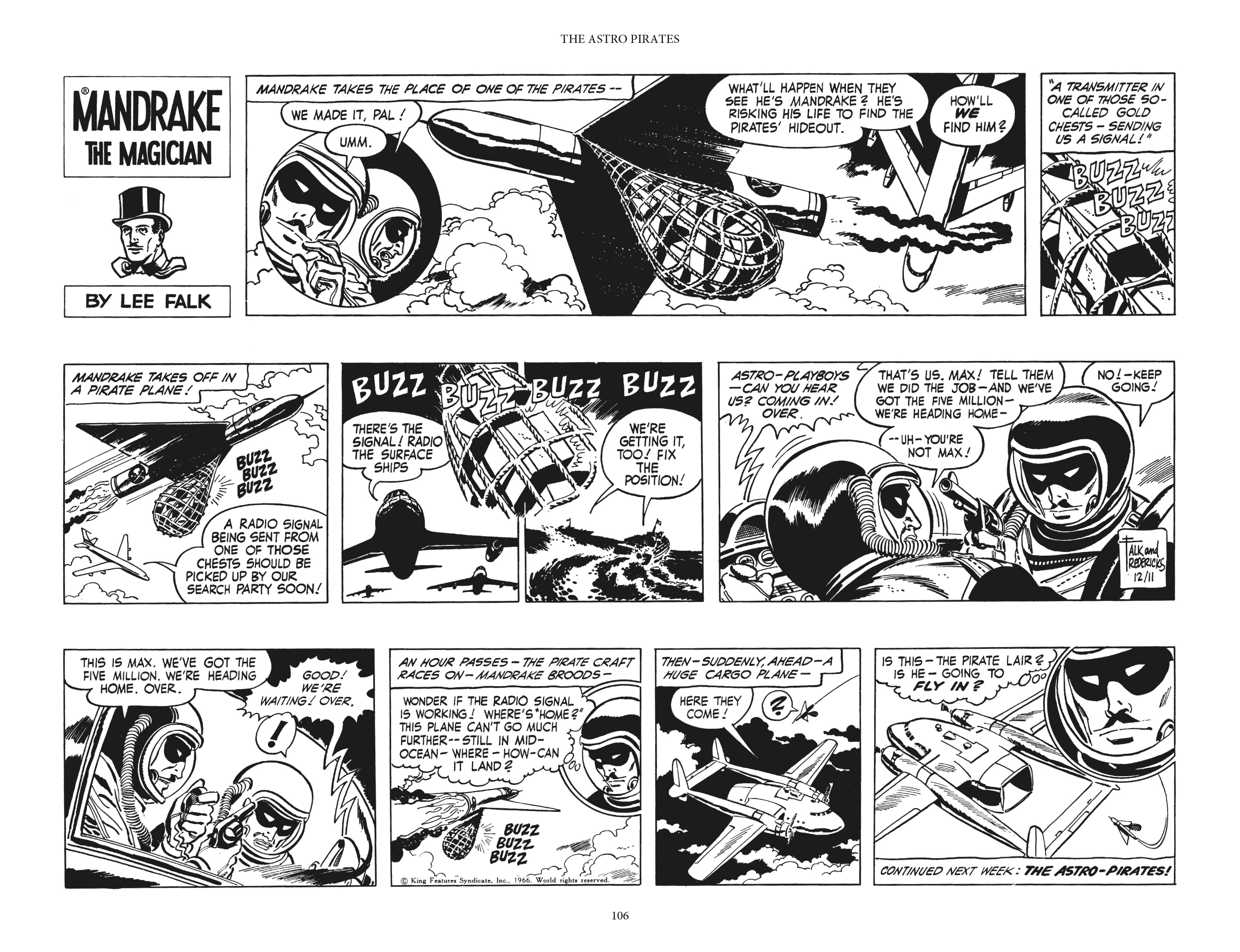 Read online Mandrake the Magician: The Fred Fredricks Sundays comic -  Issue # TPB (Part 2) - 7