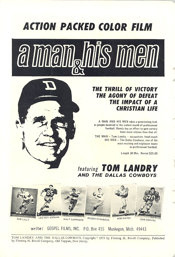 Read online Tom Landry and the Dallas Cowboys comic -  Issue # Full - 2